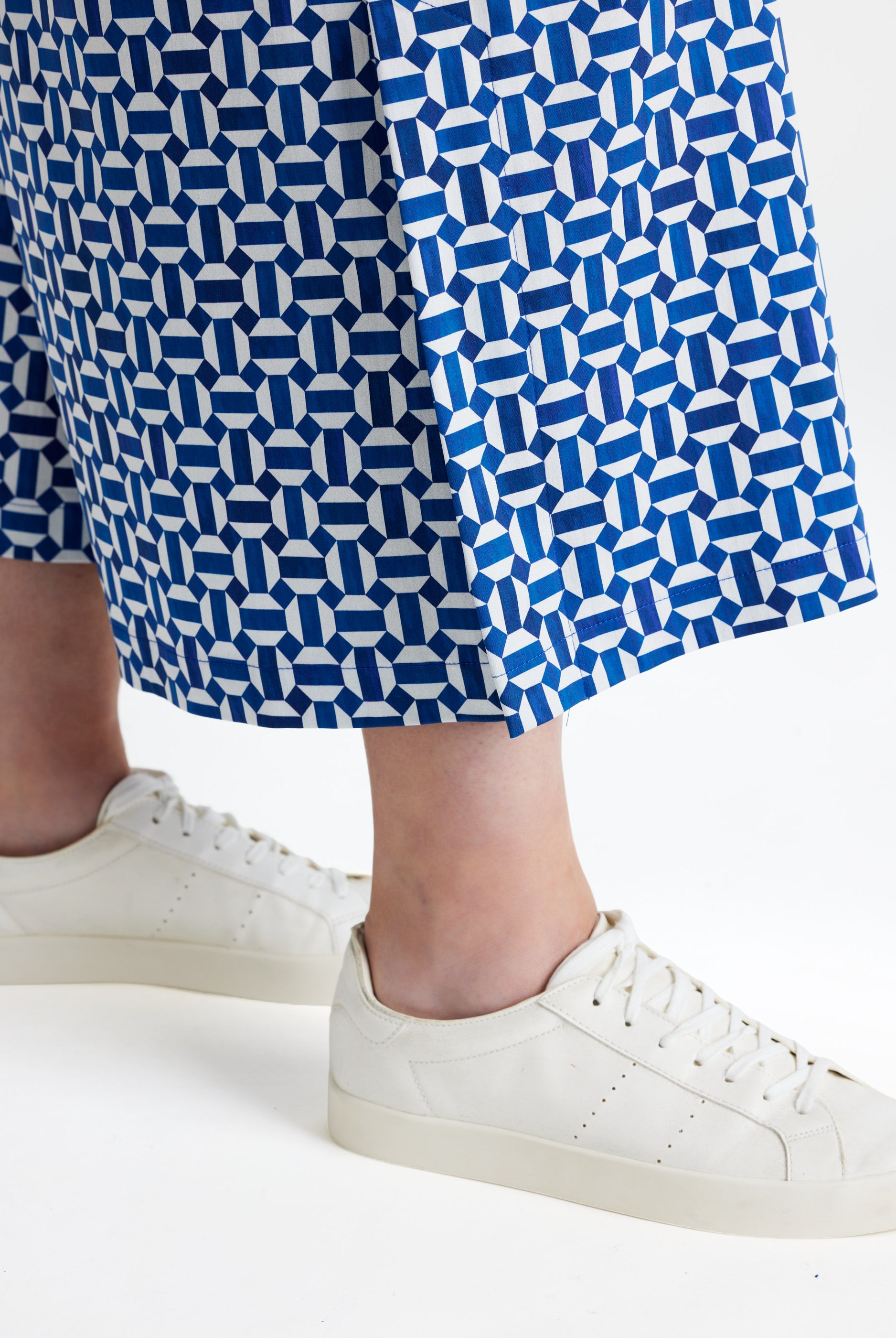 Weite Culotte DUKANA aus Bio - Baumwolle mit Gummibund - FOX'S - Fashion