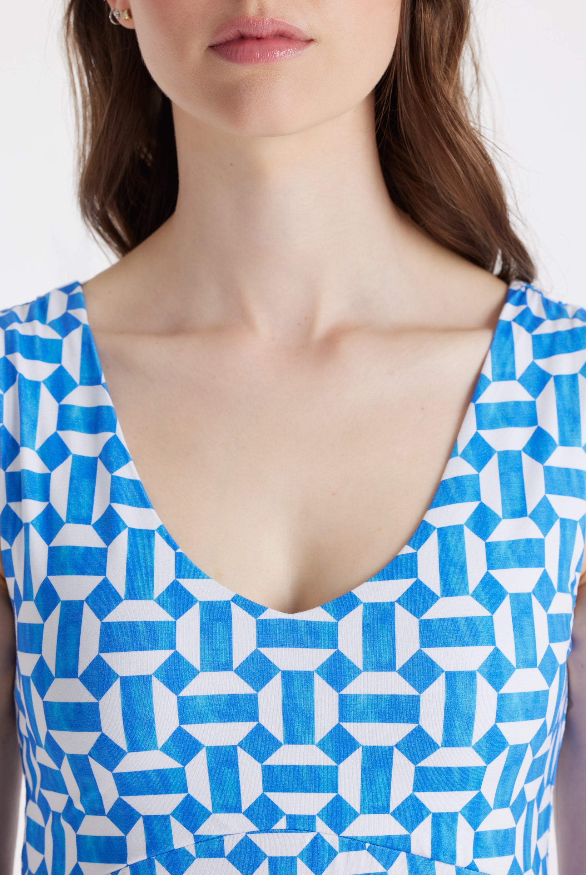Midi - Kleid JILLY aus Viskosejersey in A - Linie - FOX'S - Fashion