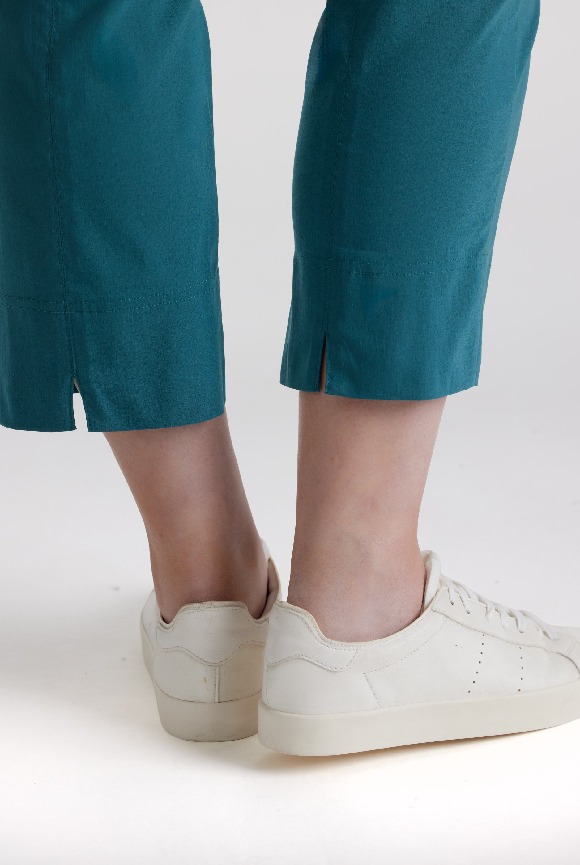 Schmale 7/8 - Hose MESSINI aus Baumwollmix mit Stretch - FOX'S - Fashion