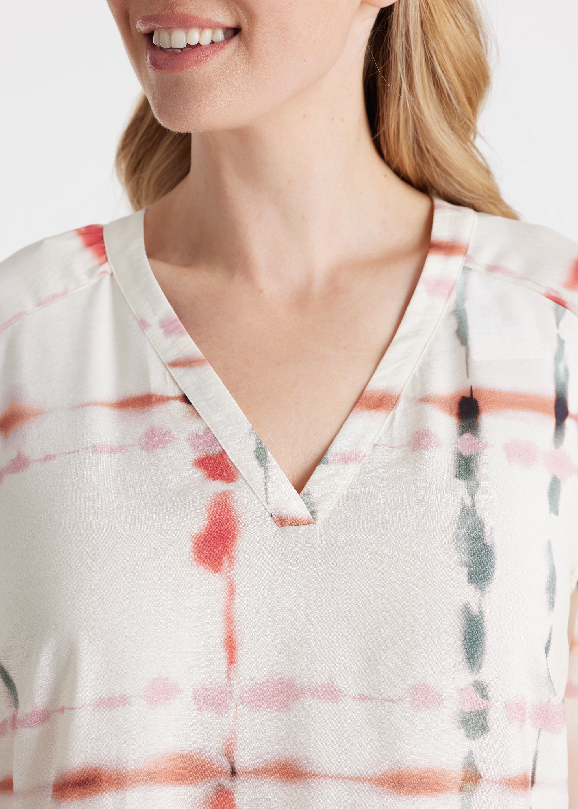 Kleid XYLONA aus Viskose - Mix in A - Linie - FOX'S - Fashion