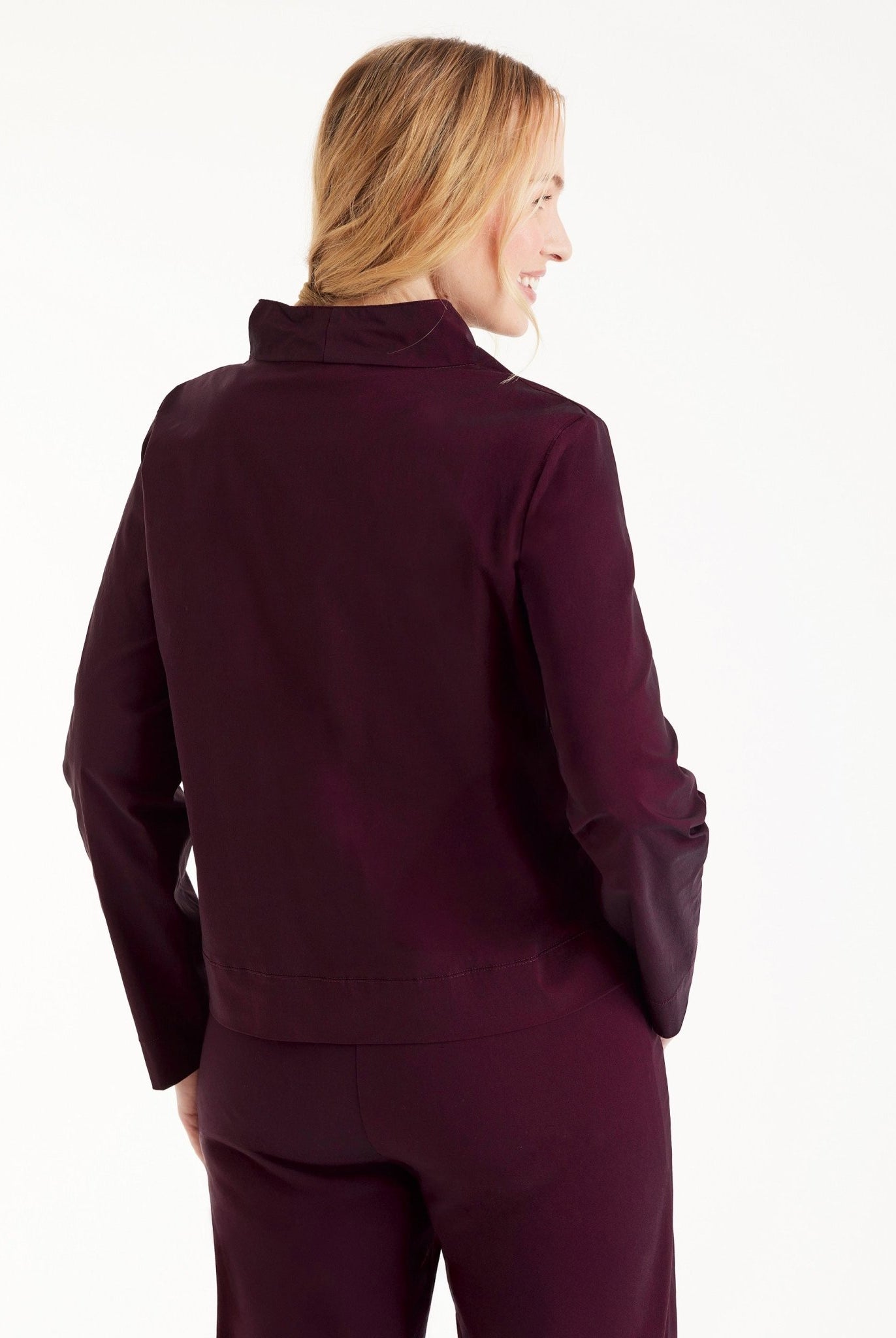 Bluse JIBRYX V - Ausschnitt und langem Arm - FOX'S - Fashion