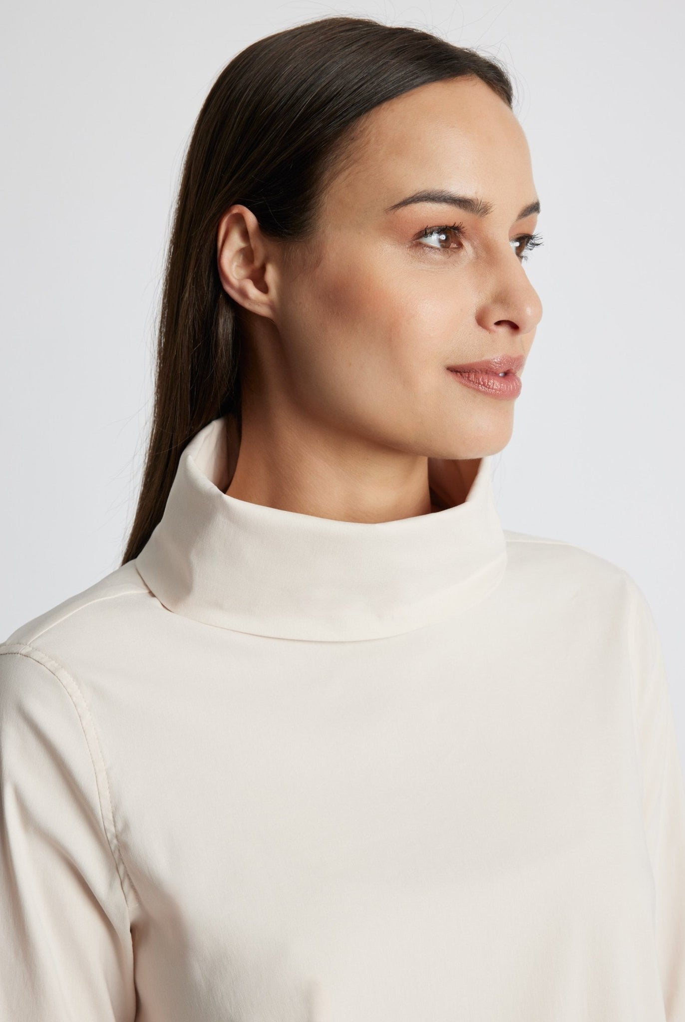 Gerade Bluse BRIZCO aus leichtem Baumwoll-Mix mit Stretch - FOX'S-Fashion