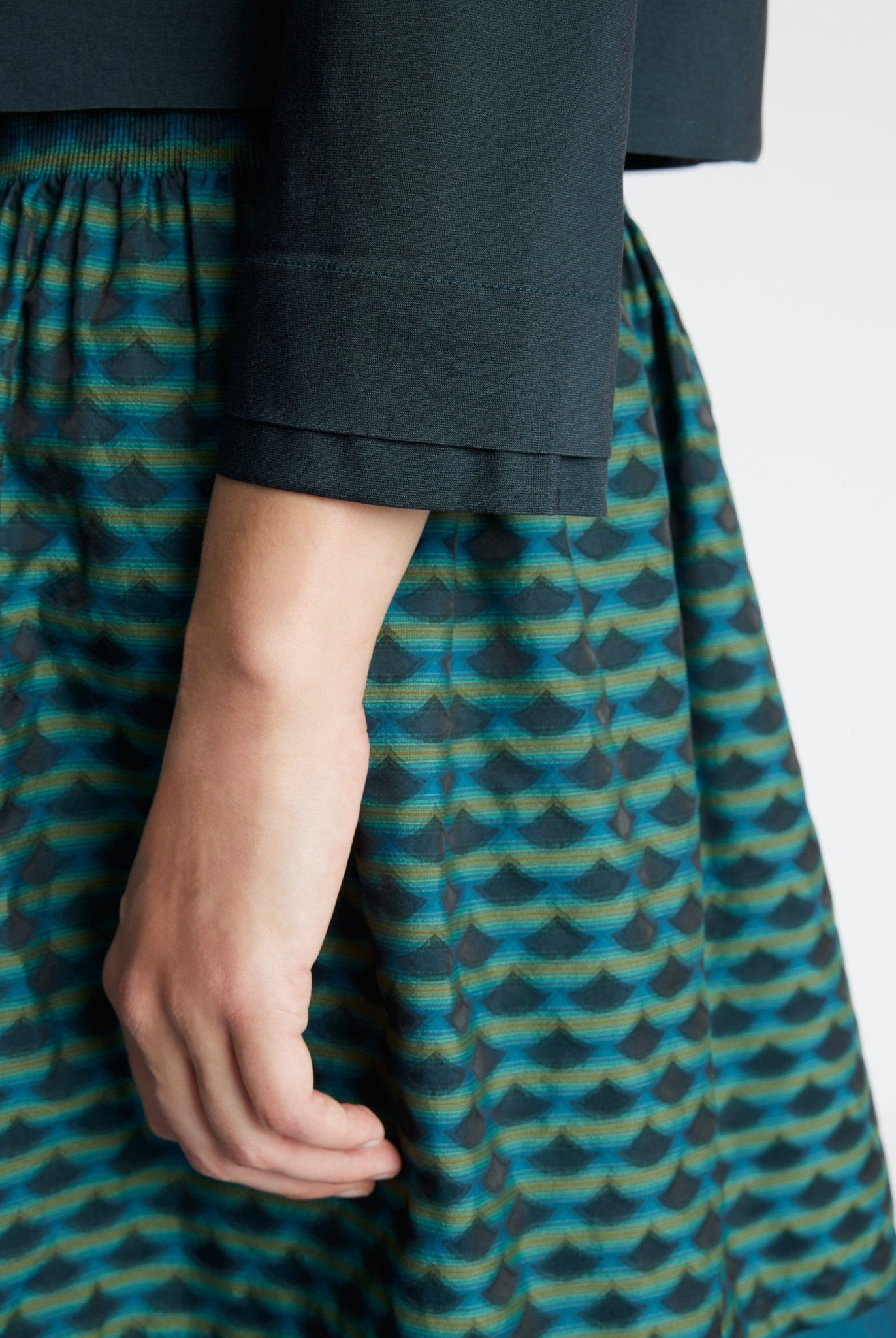 Gerade Bluse JURAMO aus Viskose-Mix mit Stretch - FOX'S-Fashion