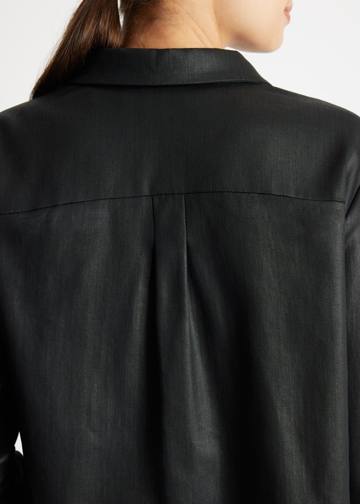 Gerade Hemdjacke ZANZIA aus 100 % Baumwolle - FOX'S-Fashion