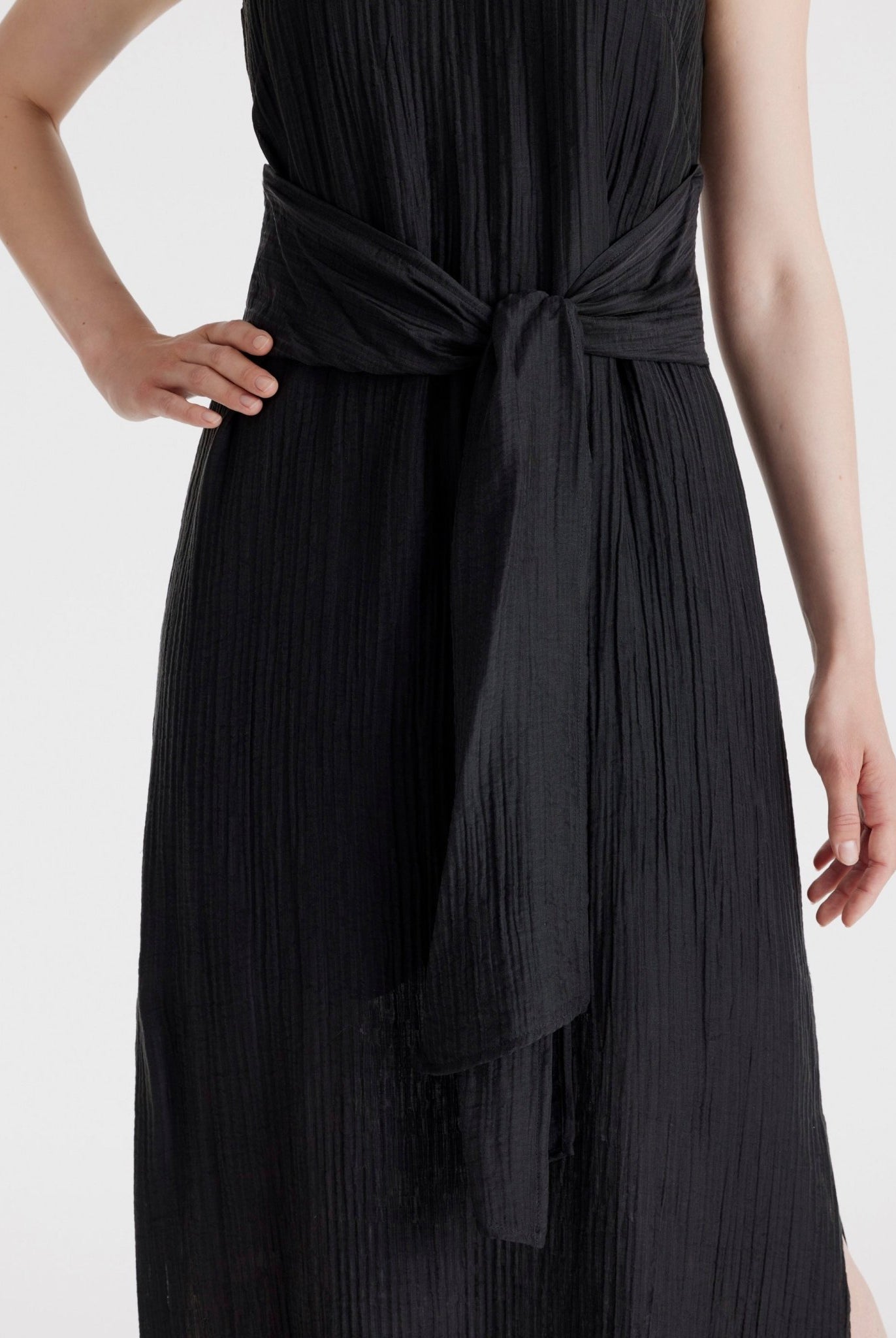 Gerades Midi - Kleid NATAVA aus Viskose - Lyocell - Mix - FOX'S - Fashion