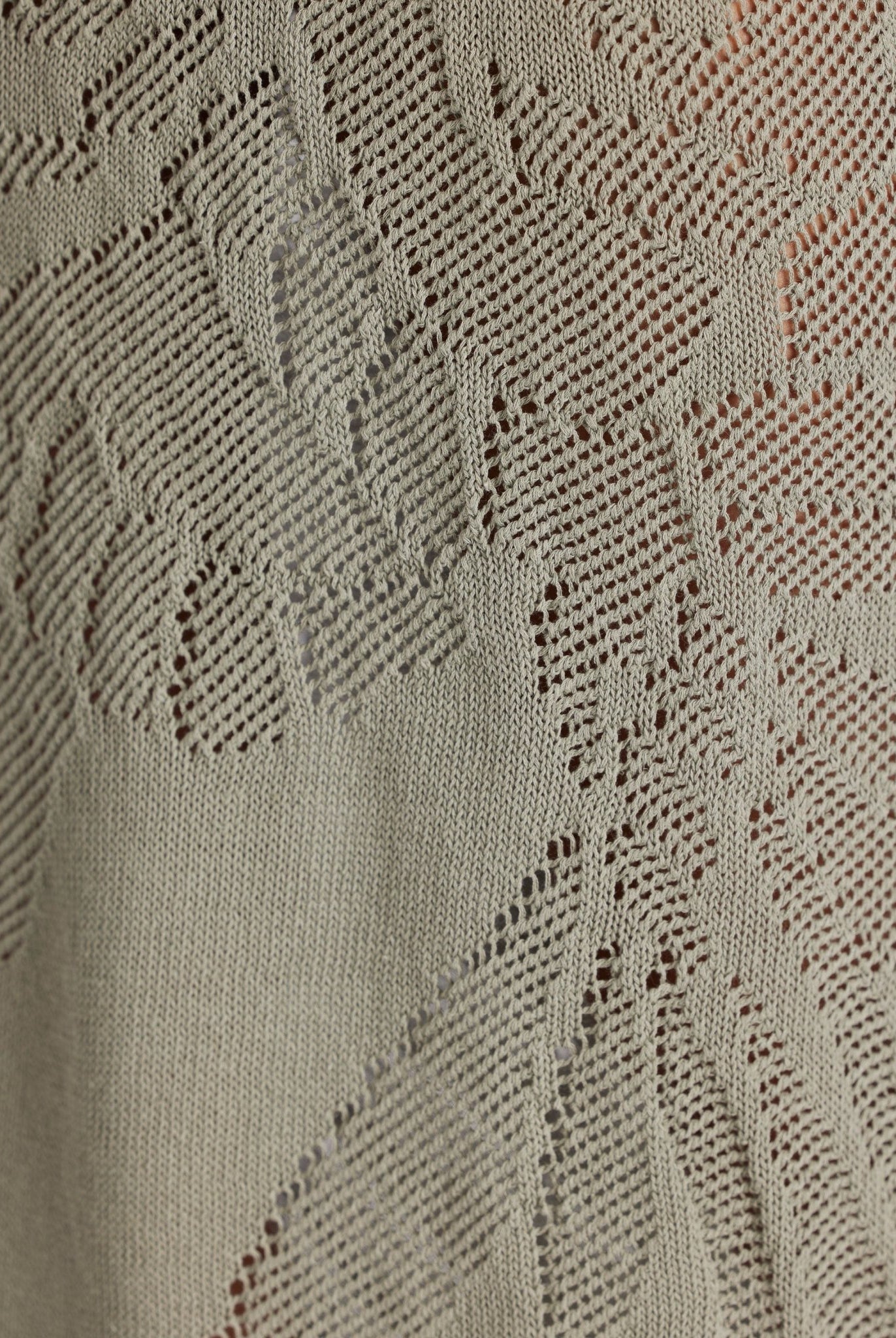 Gerades Strickkleid TORNADA aus Baumwolle und Leinen - FOX'S - Fashion