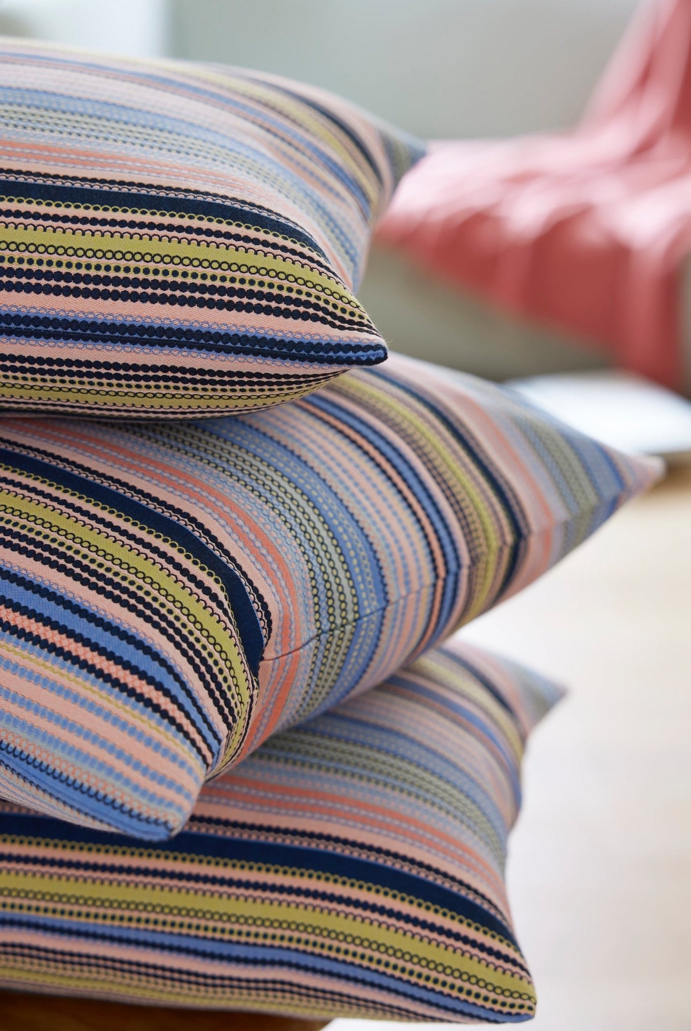 Gewebte Dekokissenhülle ELENA in edlem Jacquard aus Baumwoll - Mix - FOX'S - Fashion