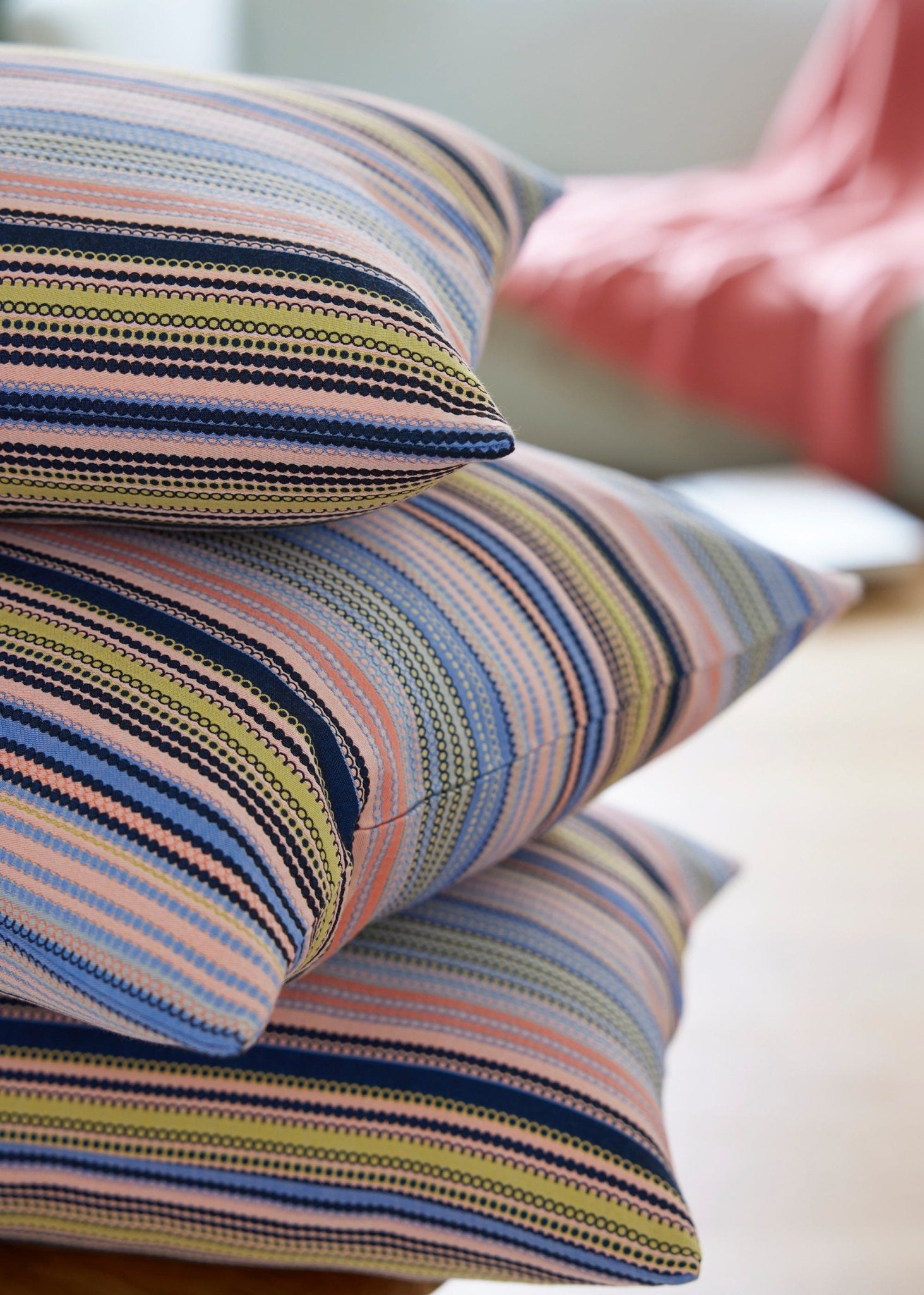 Gewebte Dekokissenhülle ELENA in edlem Jacquard aus Baumwoll - Mix - FOX'S - Fashion