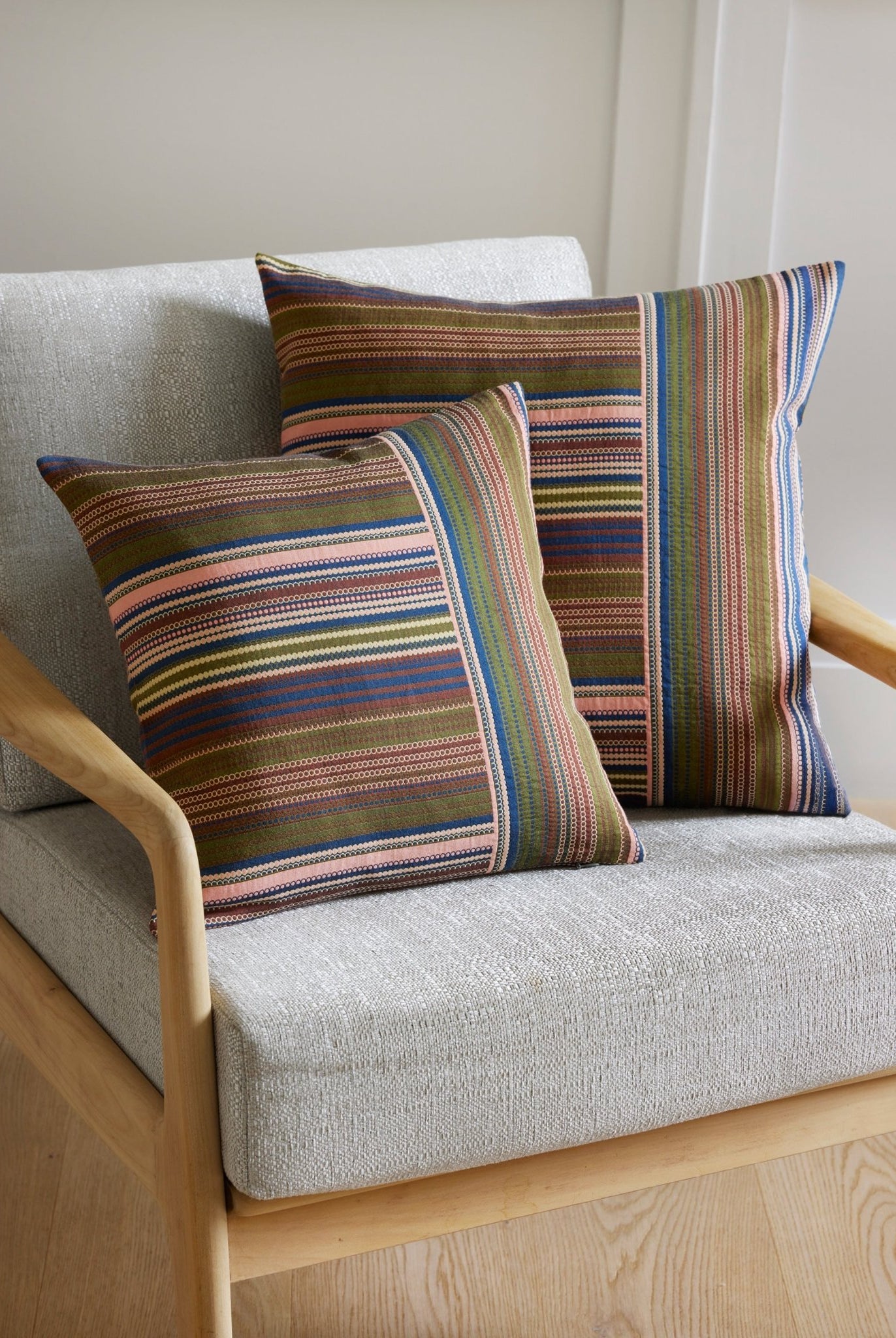 Gewebte Dekokissenhülle ELENA in edlem Jacquard aus Baumwoll - Mix - FOX'S - Fashion