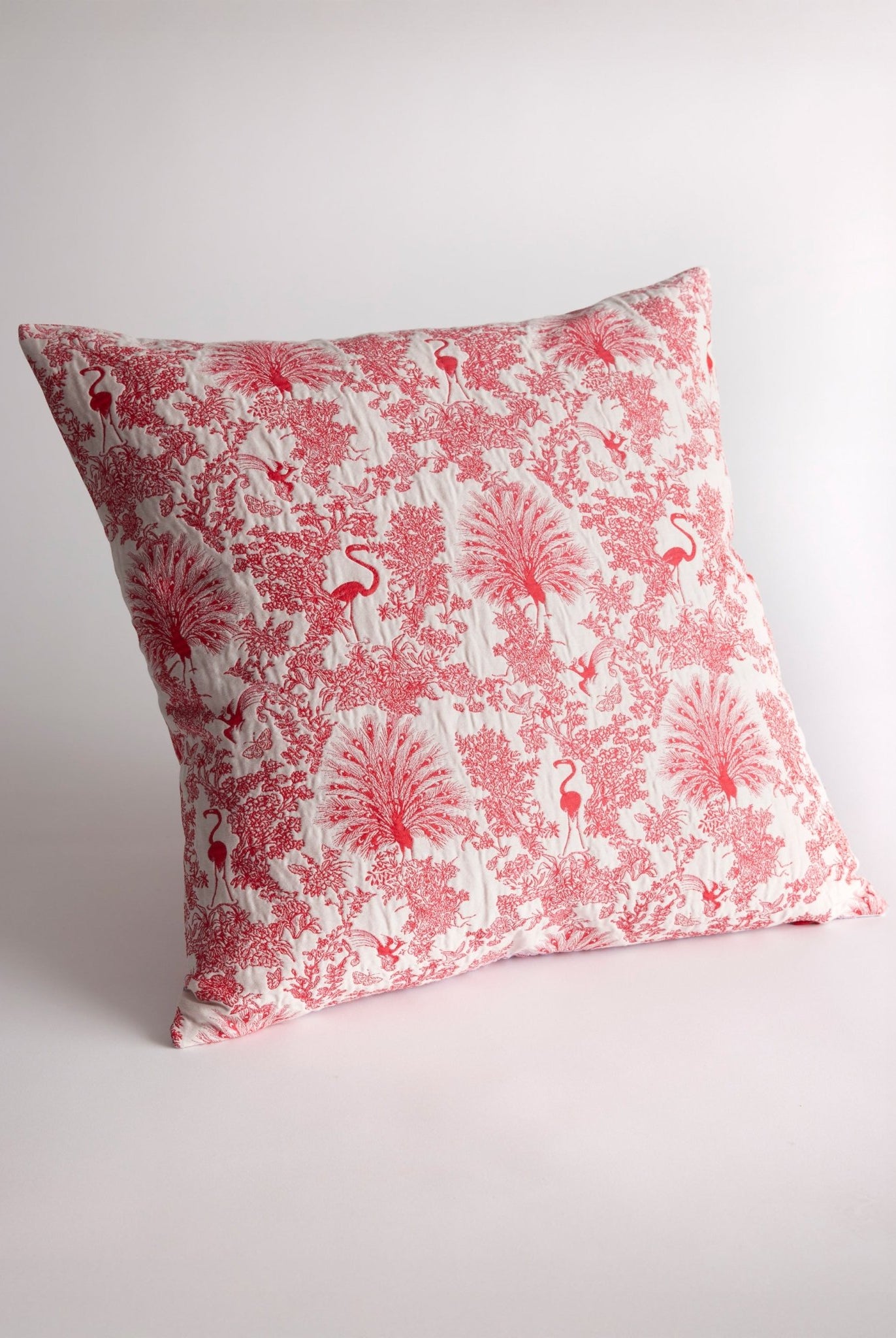 Gewebte Dekokissenhülle EVELIN in edlem Jacquard aus Baumwoll - Viskose - Mix - FOX'S - Fashion