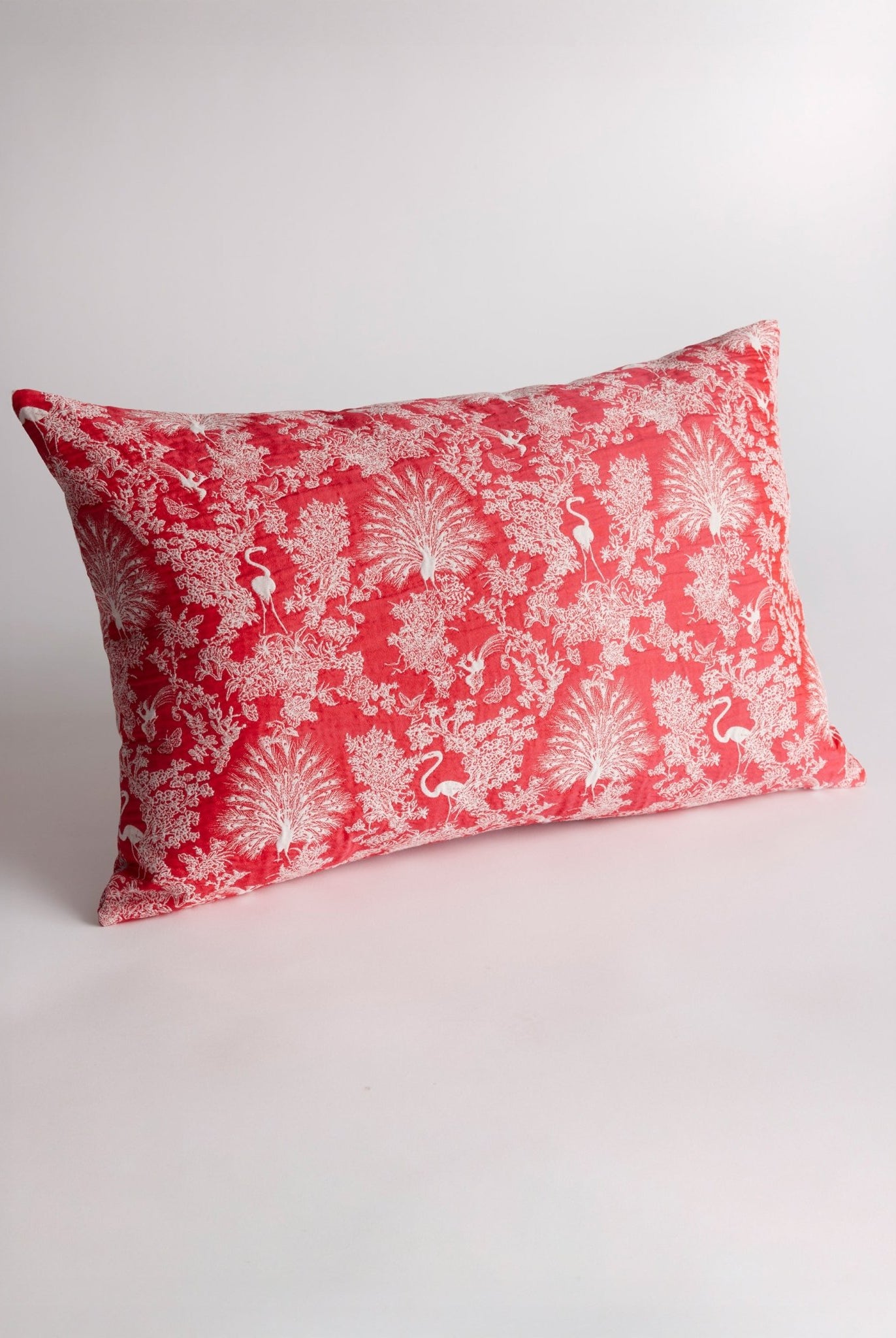 Gewebte Dekokissenhülle EVELIN in edlem Jacquard aus Baumwoll - Viskose - Mix - FOX'S - Fashion