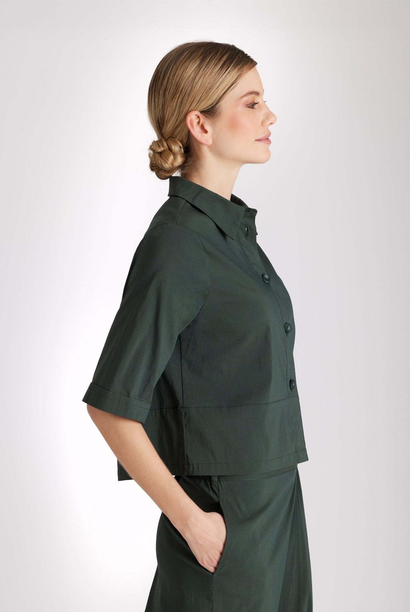 Kastige Bluse KABUSKA aus Baumwollmix - FOX'S - Fashion