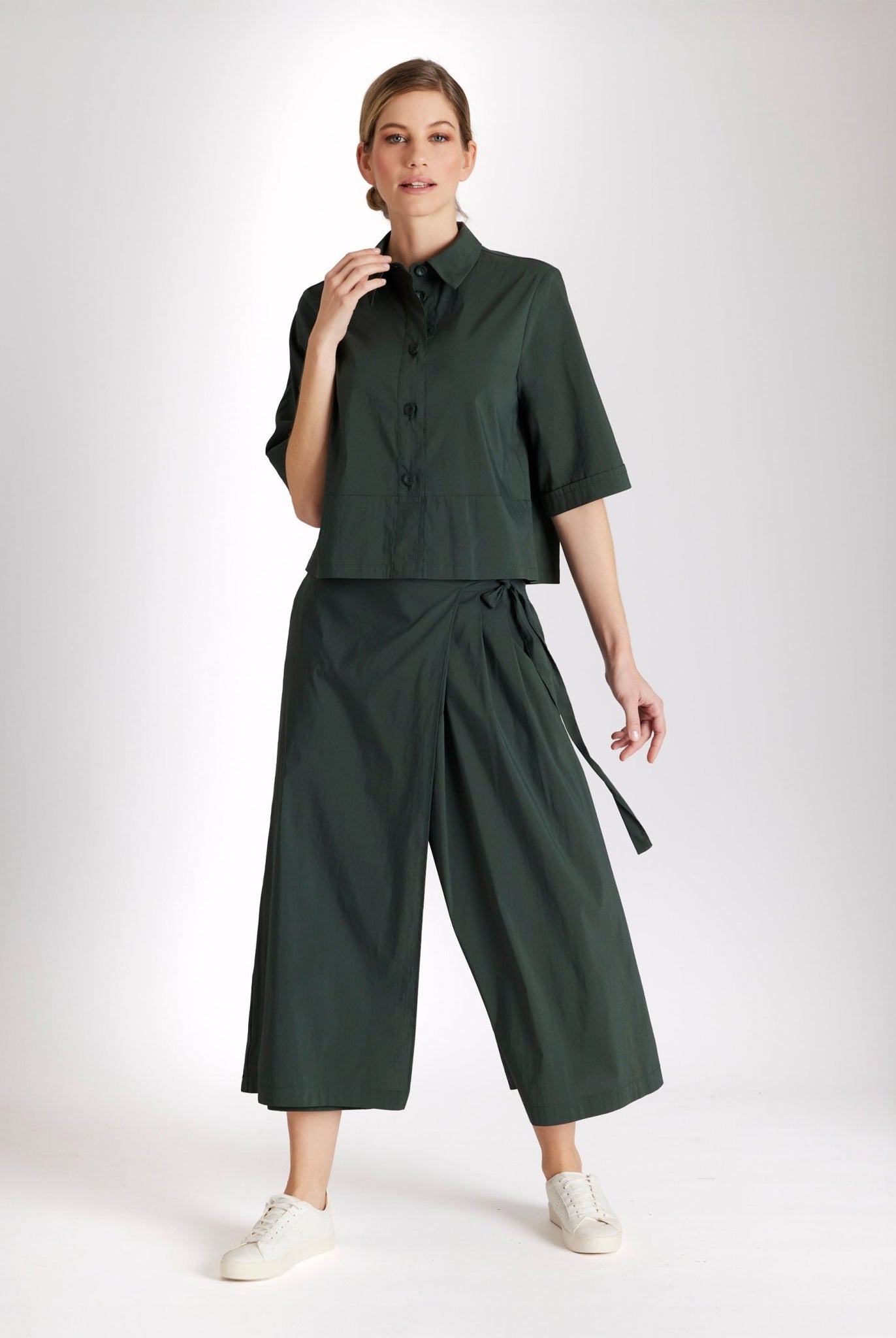 Kastige Bluse KABUSKA aus Baumwollmix - FOX'S - Fashion