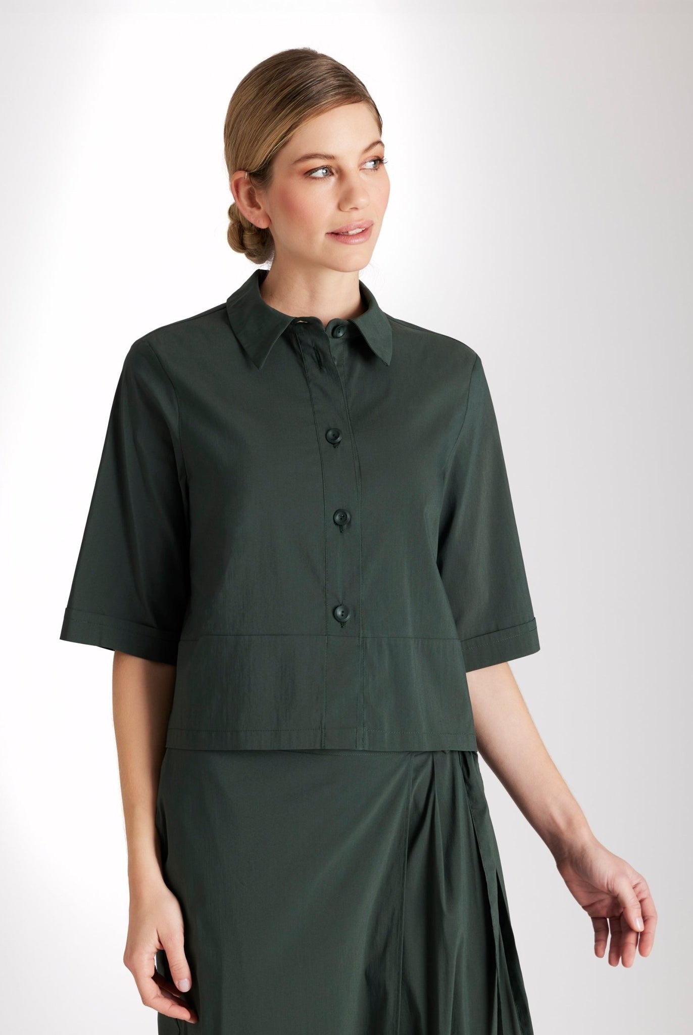 Kastige Bluse KABUSKA aus Baumwollmix - FOX'S - Fashion