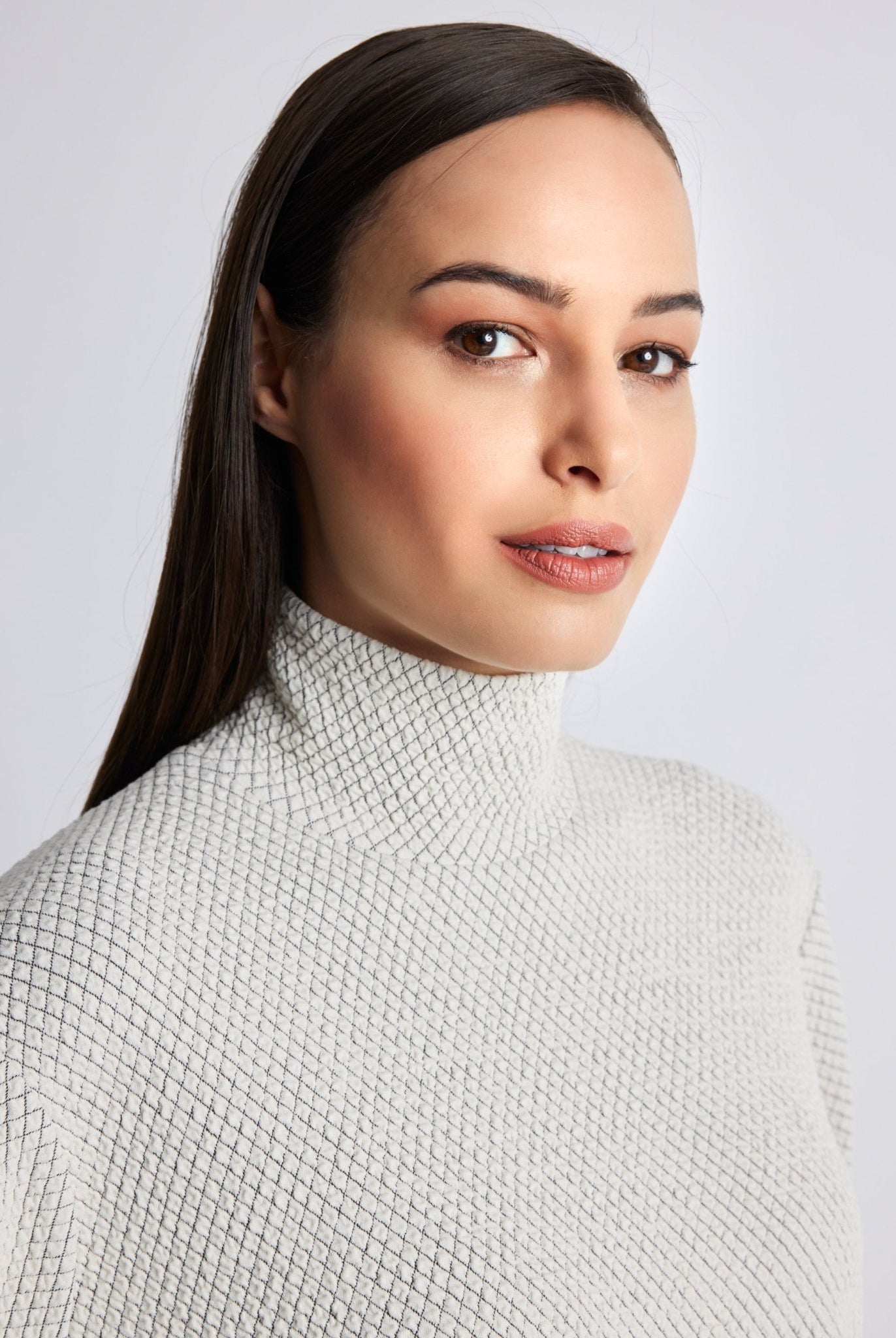 Kastiges Shirt PALIPO aus Viskose-Mix mit Stretch - FOX'S-Fashion