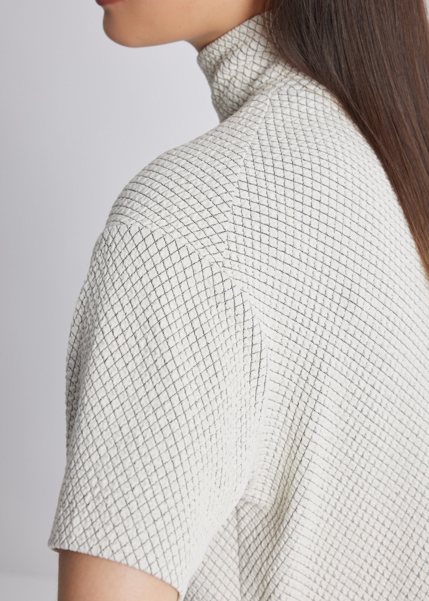Kastiges Shirt PALIPO aus Viskose-Mix mit Stretch - FOX'S-Fashion