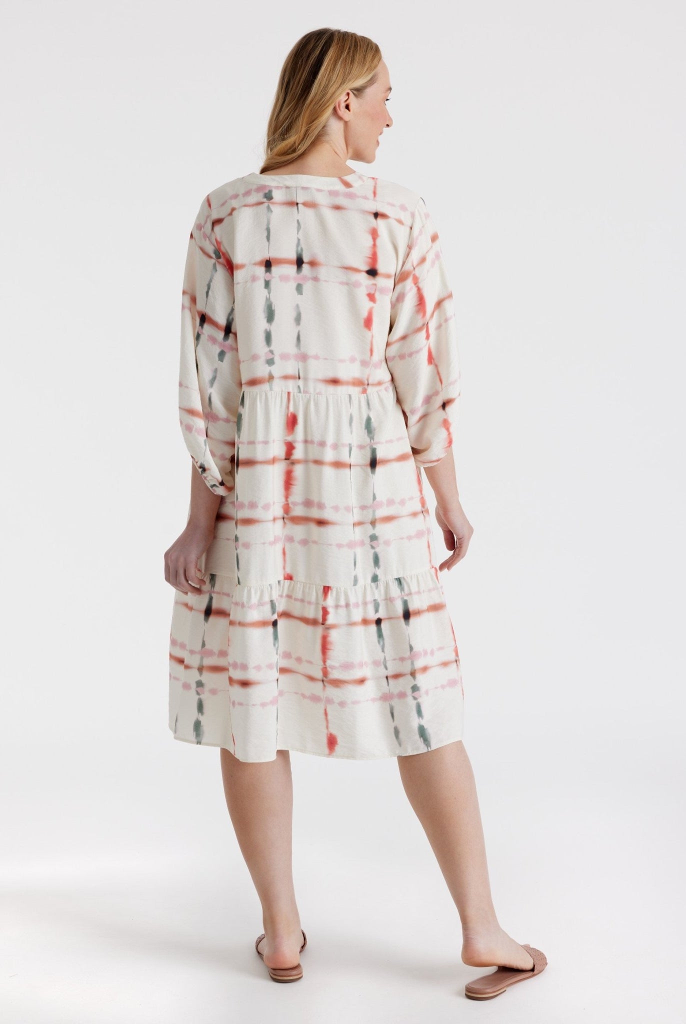 Kleid XYLONA aus Viskose - Mix in A - Linie - FOX'S - Fashion