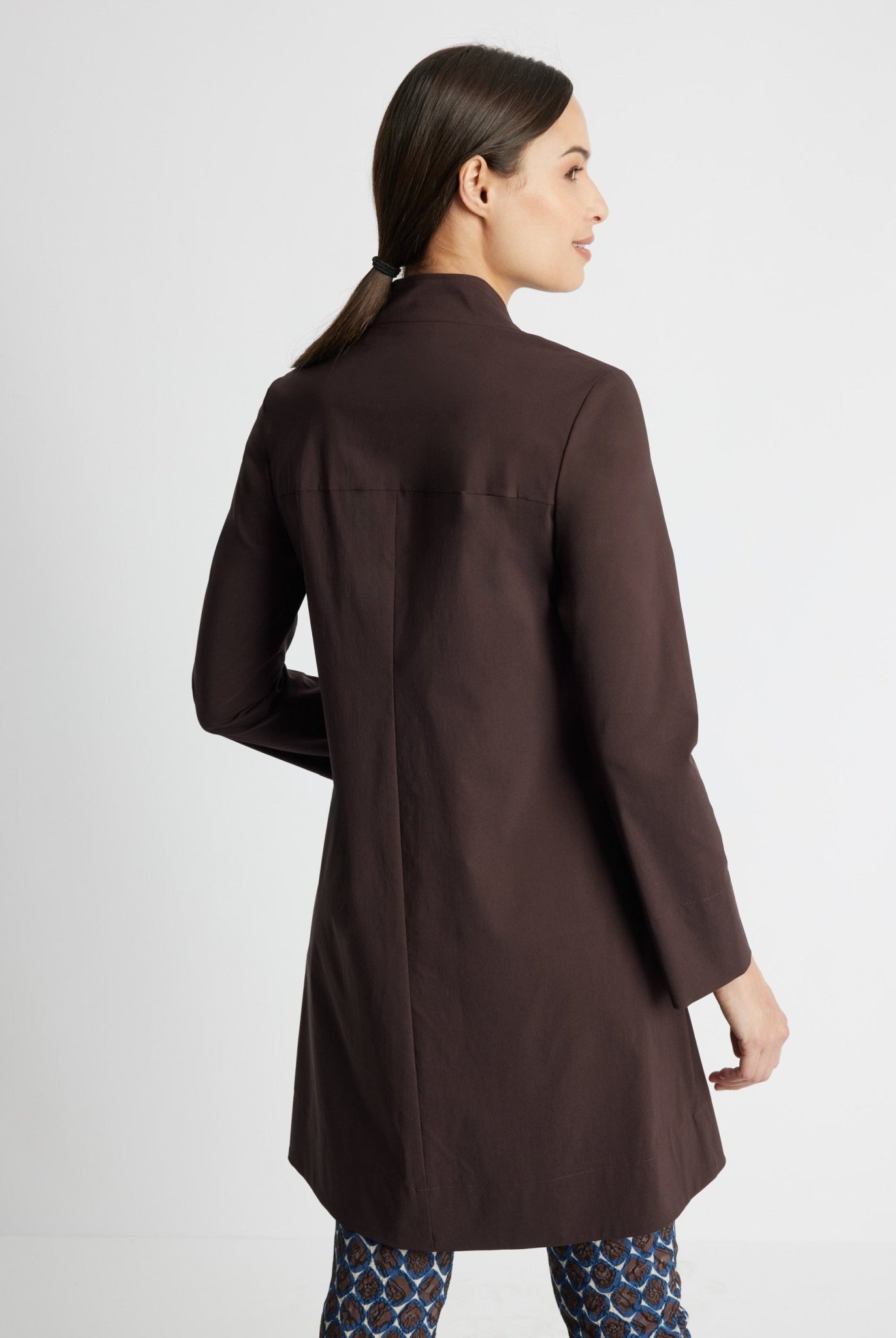 Knielange Tunika JAIZA aus Viskose-Mix mit Stretch - FOX'S-Fashion