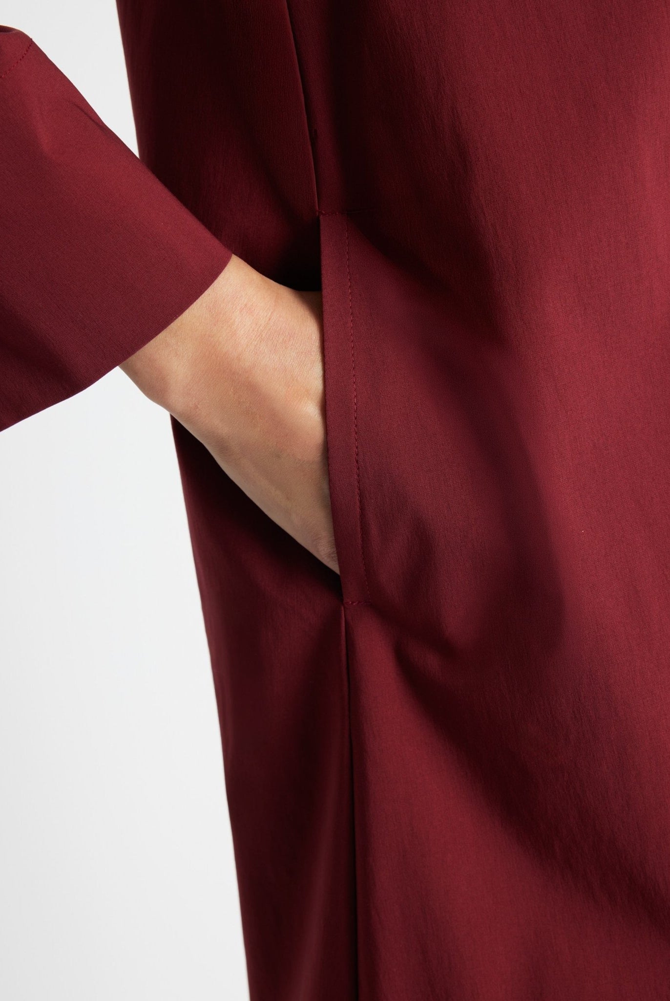 Knielange Tunika JAIZA aus Viskose-Mix mit Stretch - FOX'S-Fashion