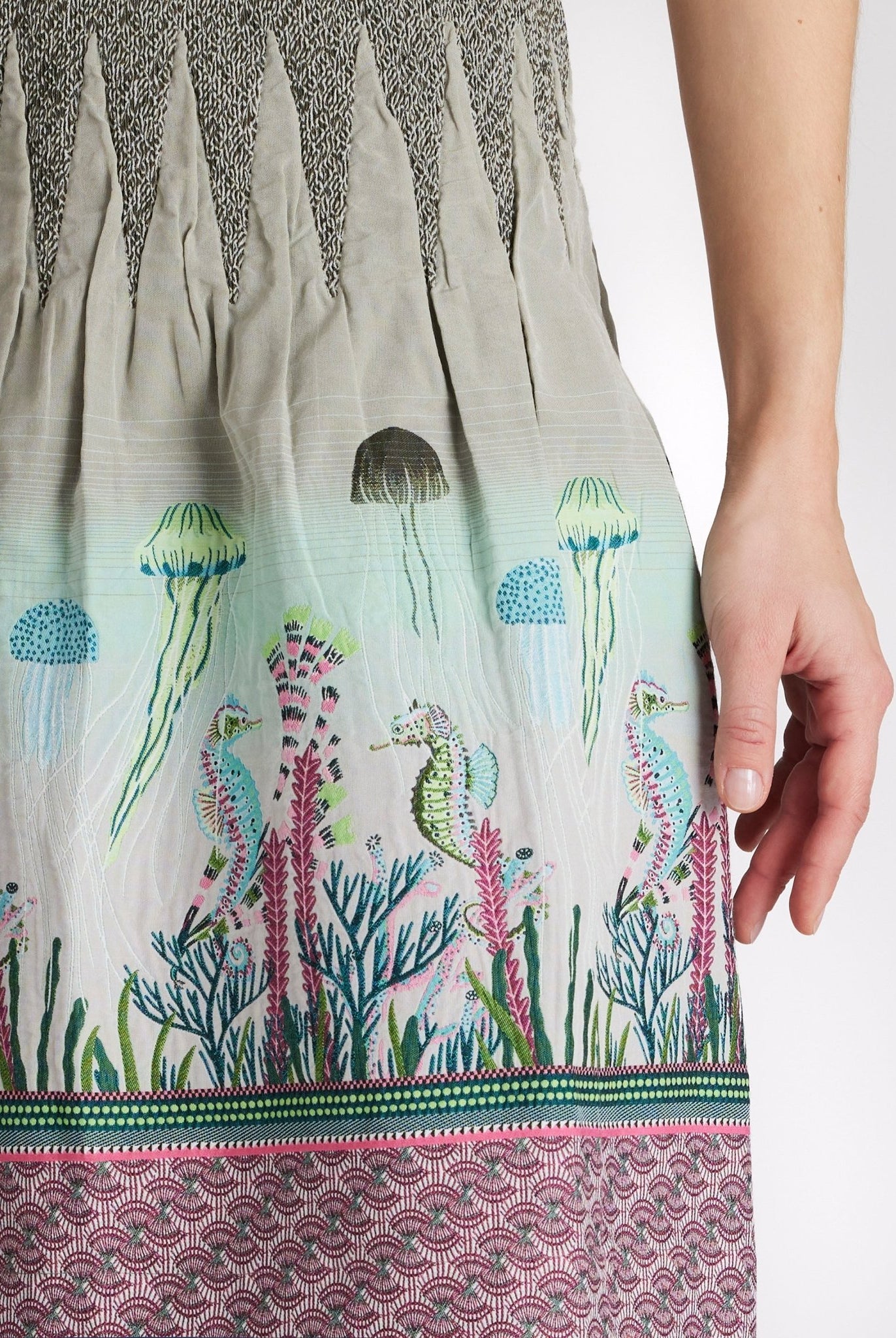 Kurzer One Size Rock LACROS - S aus Baumwollmix mit Gummibund - FOX'S - Fashion