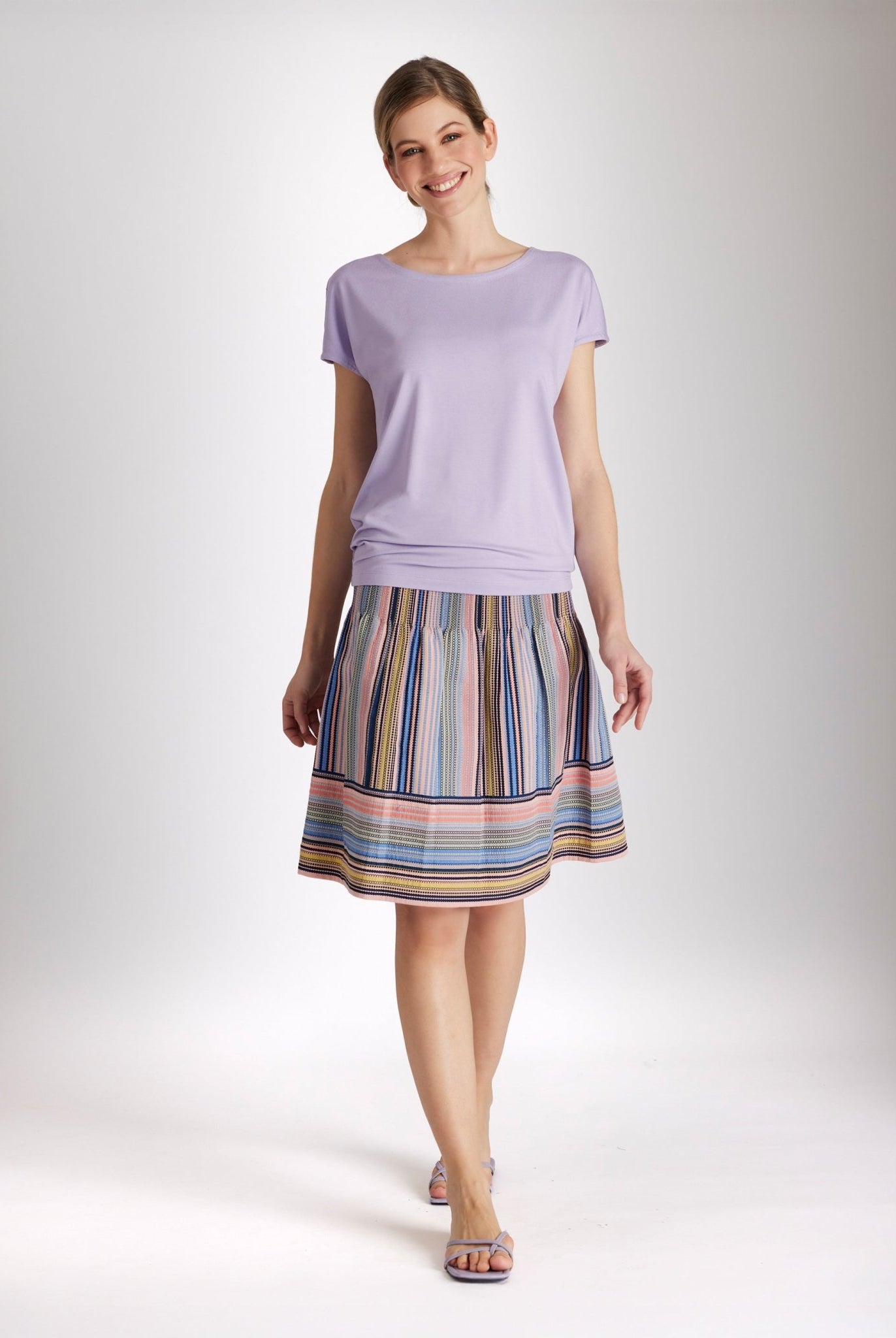 Kurzer One Size Rock LACROS - S aus Baumwollmix mit Gummibund - FOX'S - Fashion