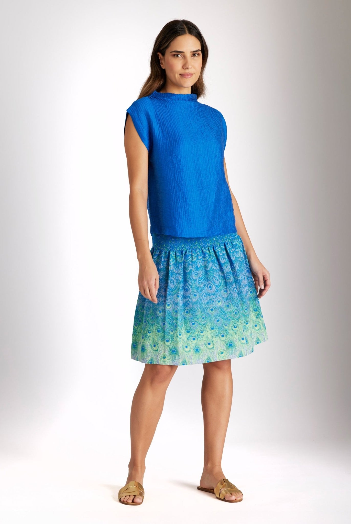 Kurzer One Size Rock LACROS - S aus Baumwollmix mit Gummibund - FOX'S - Fashion