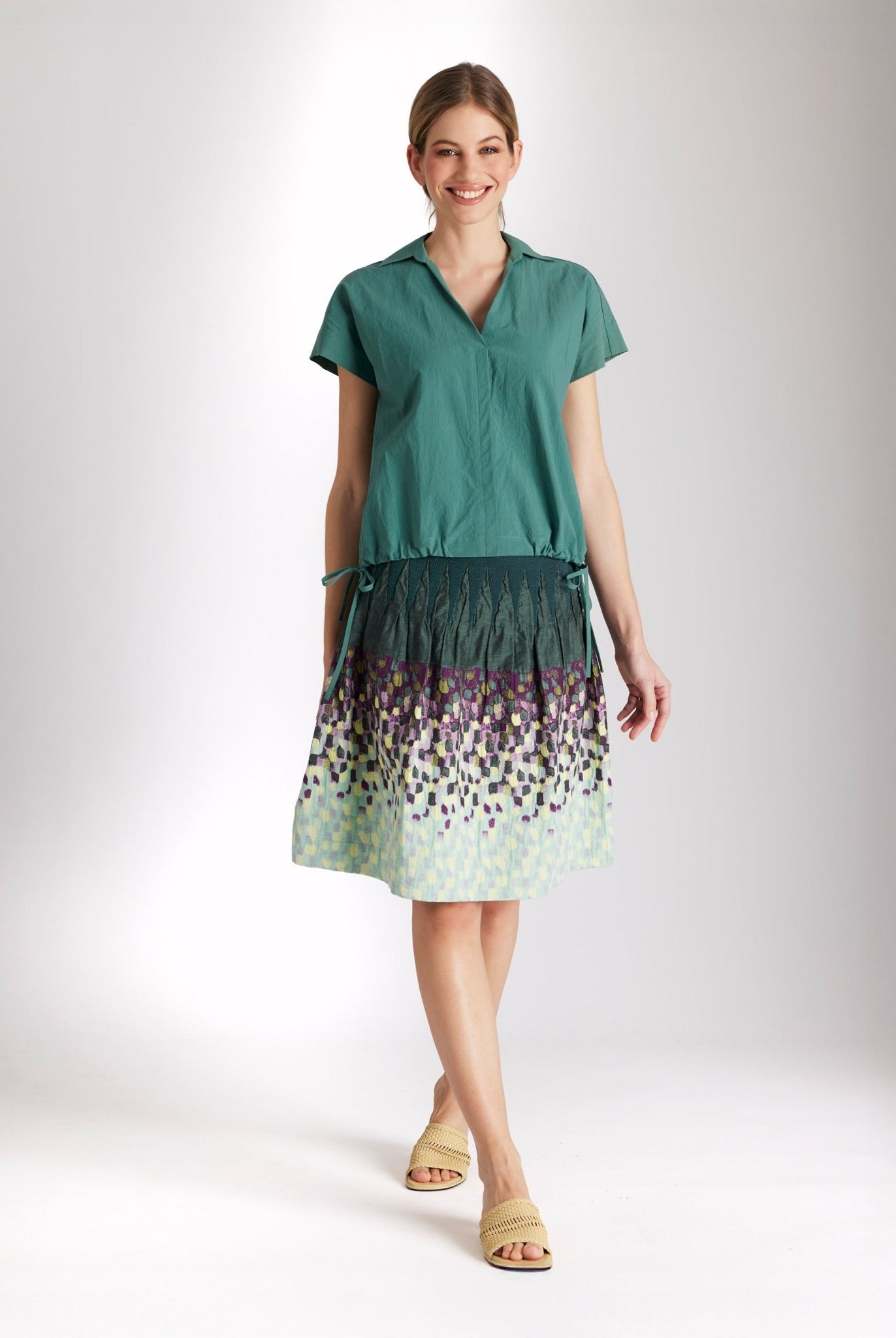 Kurzer One Size Rock LACROS - S aus Baumwollmix mit Gummibund - FOX'S - Fashion