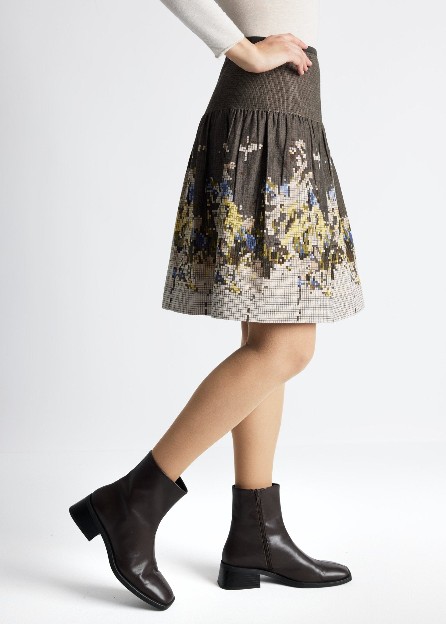 Kurzer One Size Rock LACROS-W aus Baumwoll-Mix mit Gummibund - FOX'S-Fashion