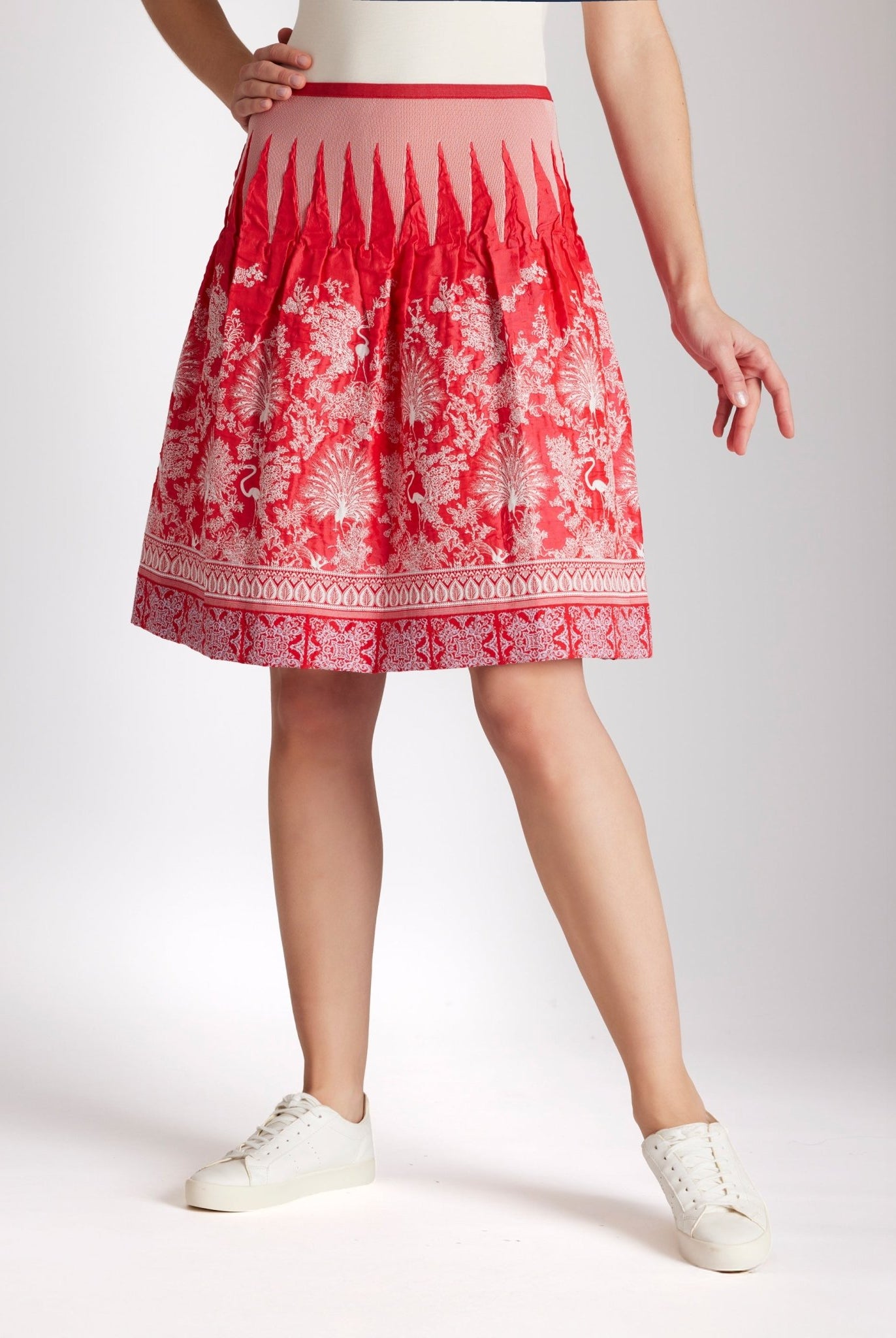 Kurzer One Size Rock LACROSA - S aus Baumwollmix mit Gummibund - FOX'S - Fashion