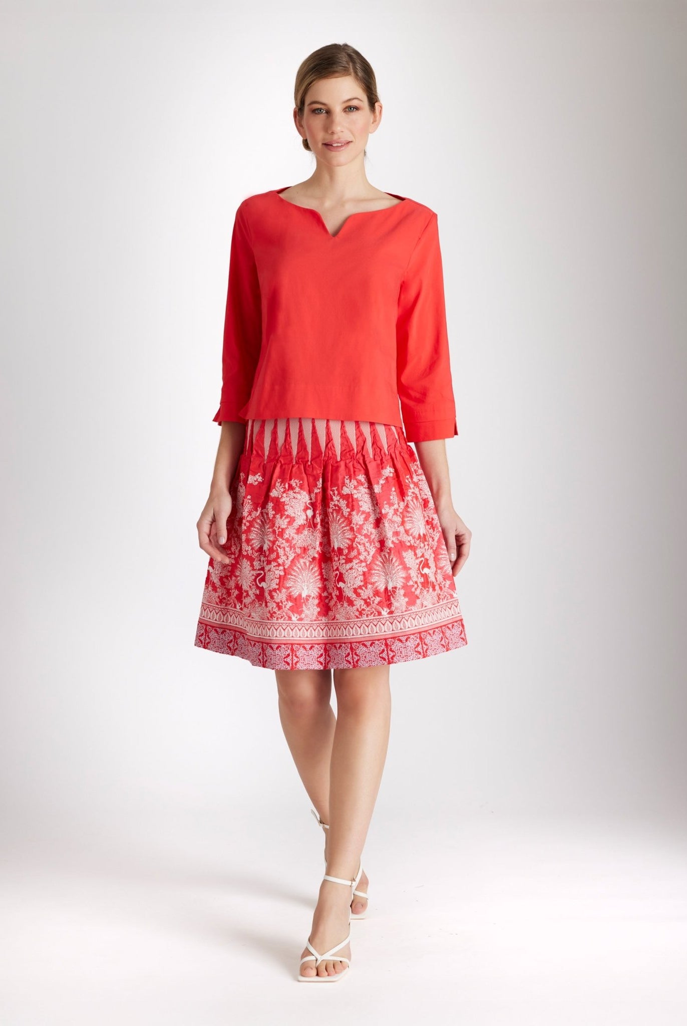 Kurzer One Size Rock LACROSA - S aus Baumwollmix mit Gummibund - FOX'S - Fashion