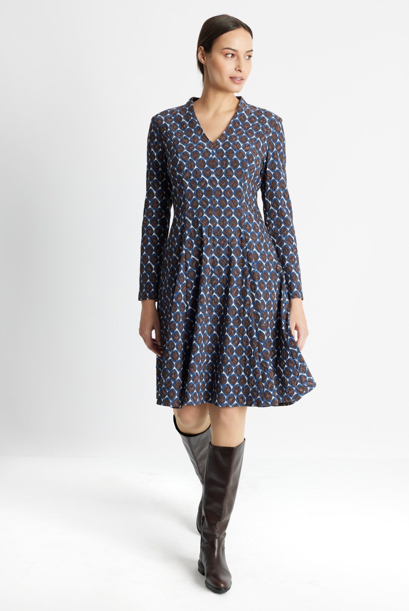 Kurzes Kleid ERAYSA aus Viskose-Mix - FOX'S-Fashion