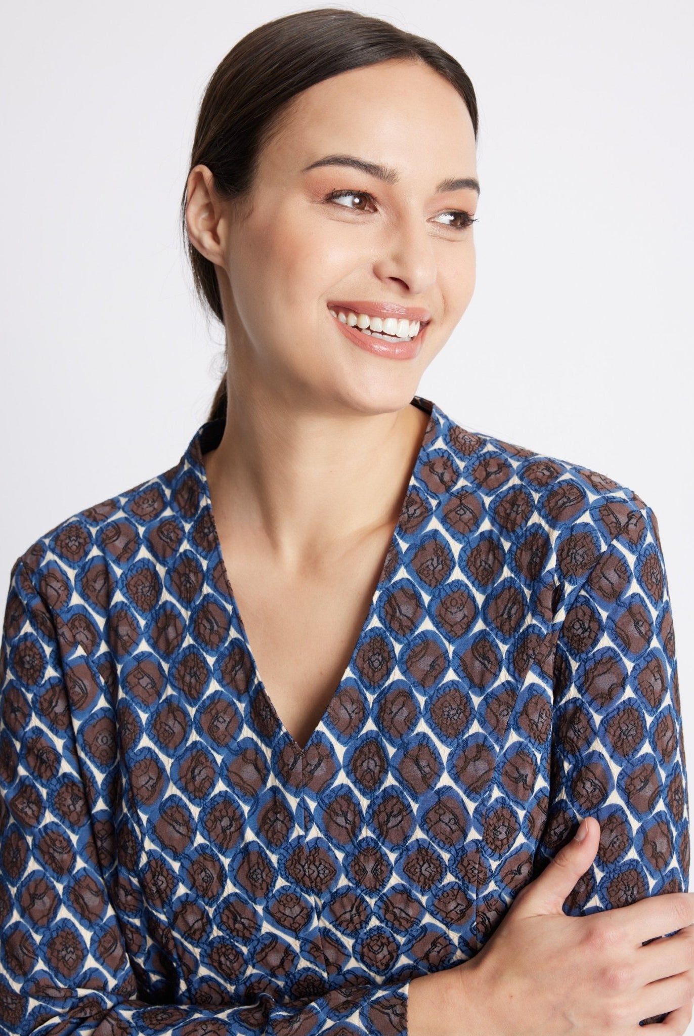 Kurzes Kleid ERAYSA aus Viskose-Mix - FOX'S-Fashion