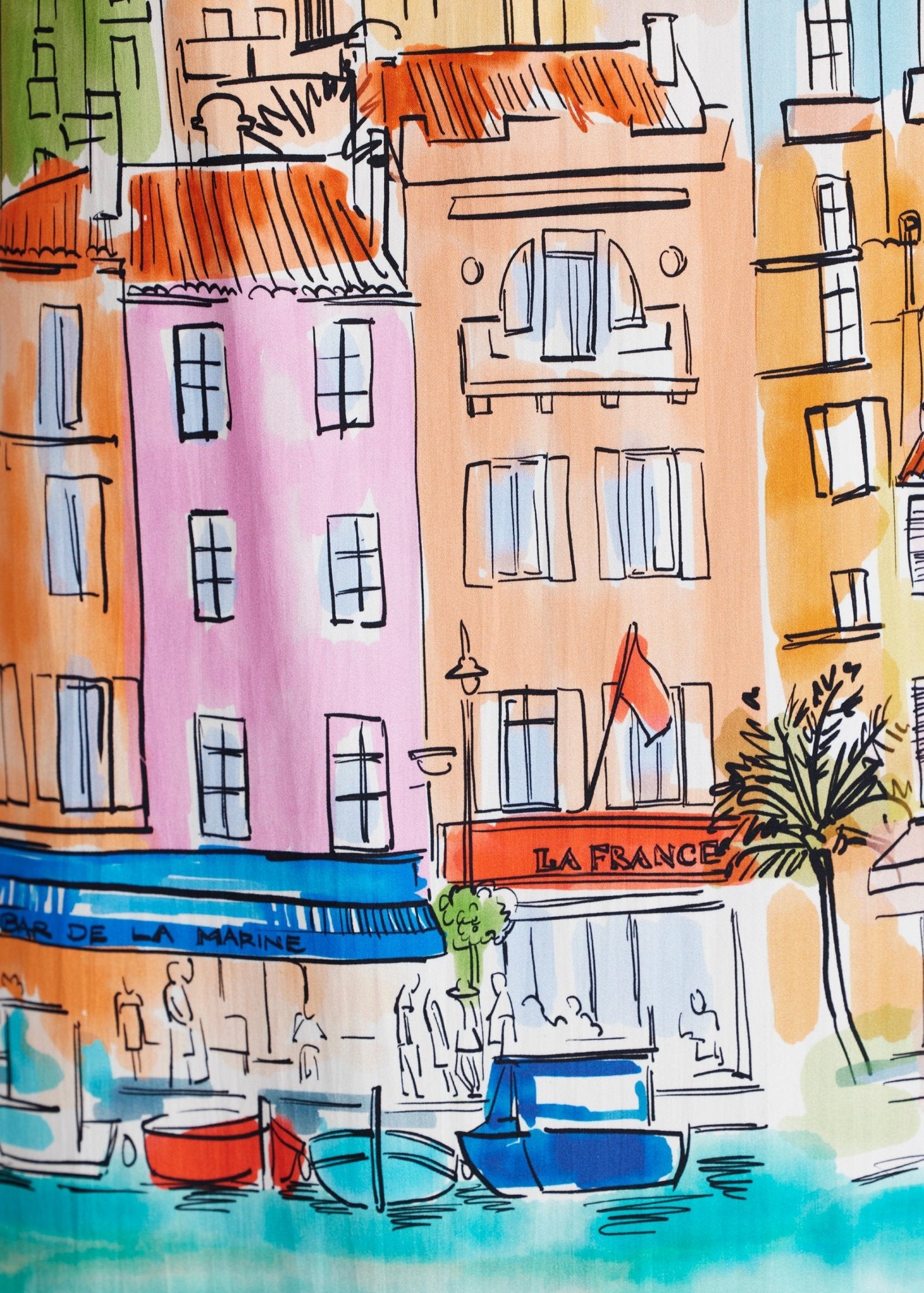 Kurzes Kleid FINADA aus Bio - Baumwolle in A - Linie - FOX'S - Fashion