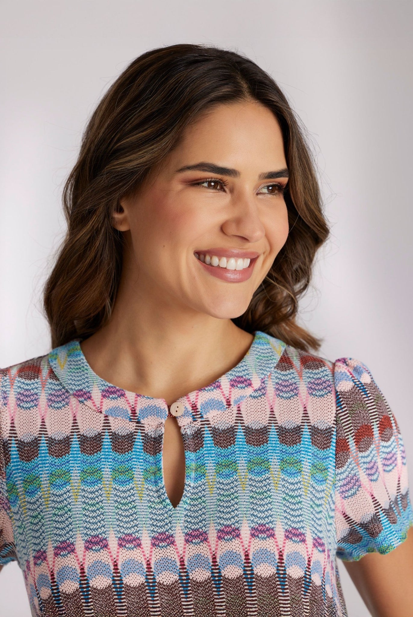 Kurzes Kleid TAOPIA aus Baumwoll - Mix in A - Linie - FOX'S - Fashion