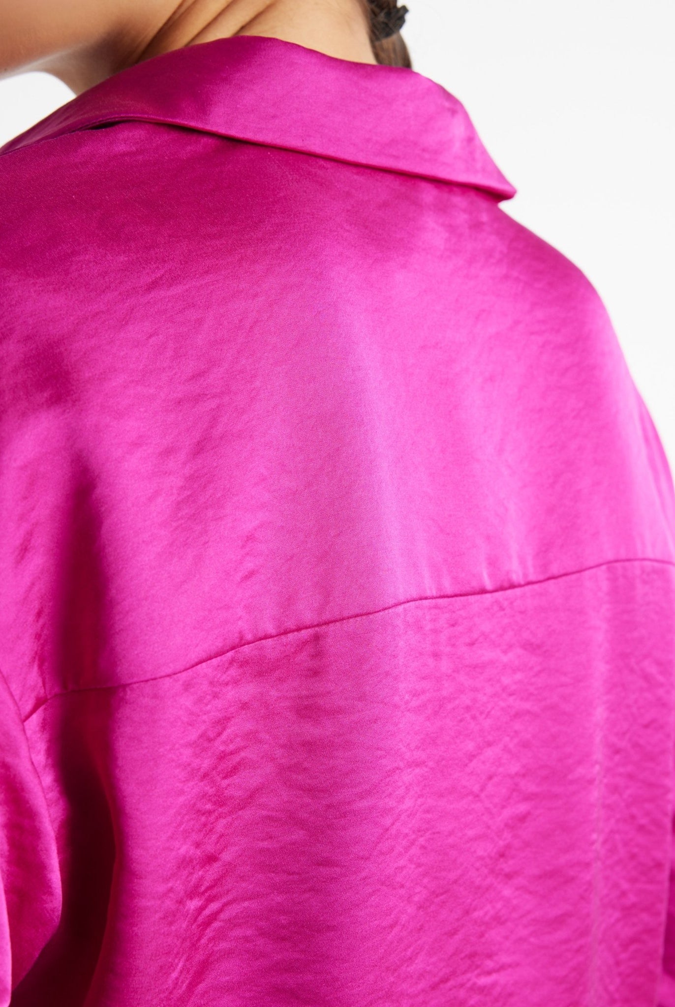 Legere Bluse GLYNCH aus Viskose-Mix mit Rückenpasse - FOX'S-Fashion