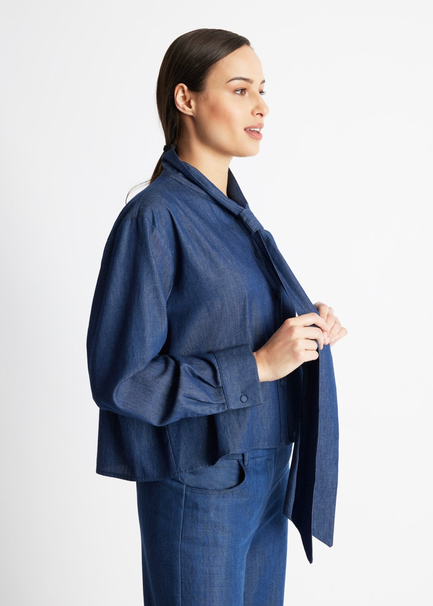 Legere Bluse NABLUES aus 100 % Baumwolle - FOX'S-Fashion