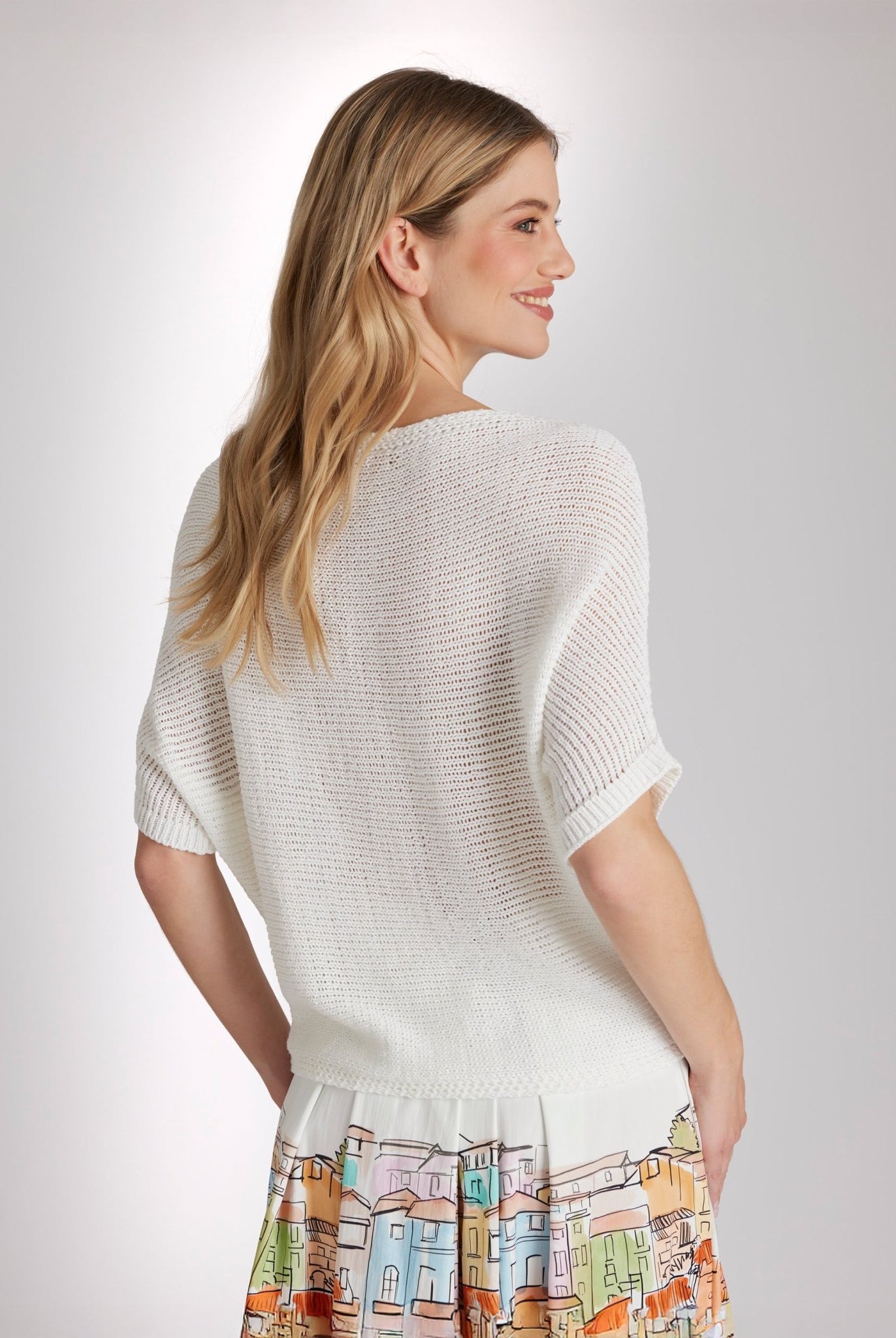 Legerer Strickpullover IPLOVA aus Baumwollmix - FOX'S - Fashion