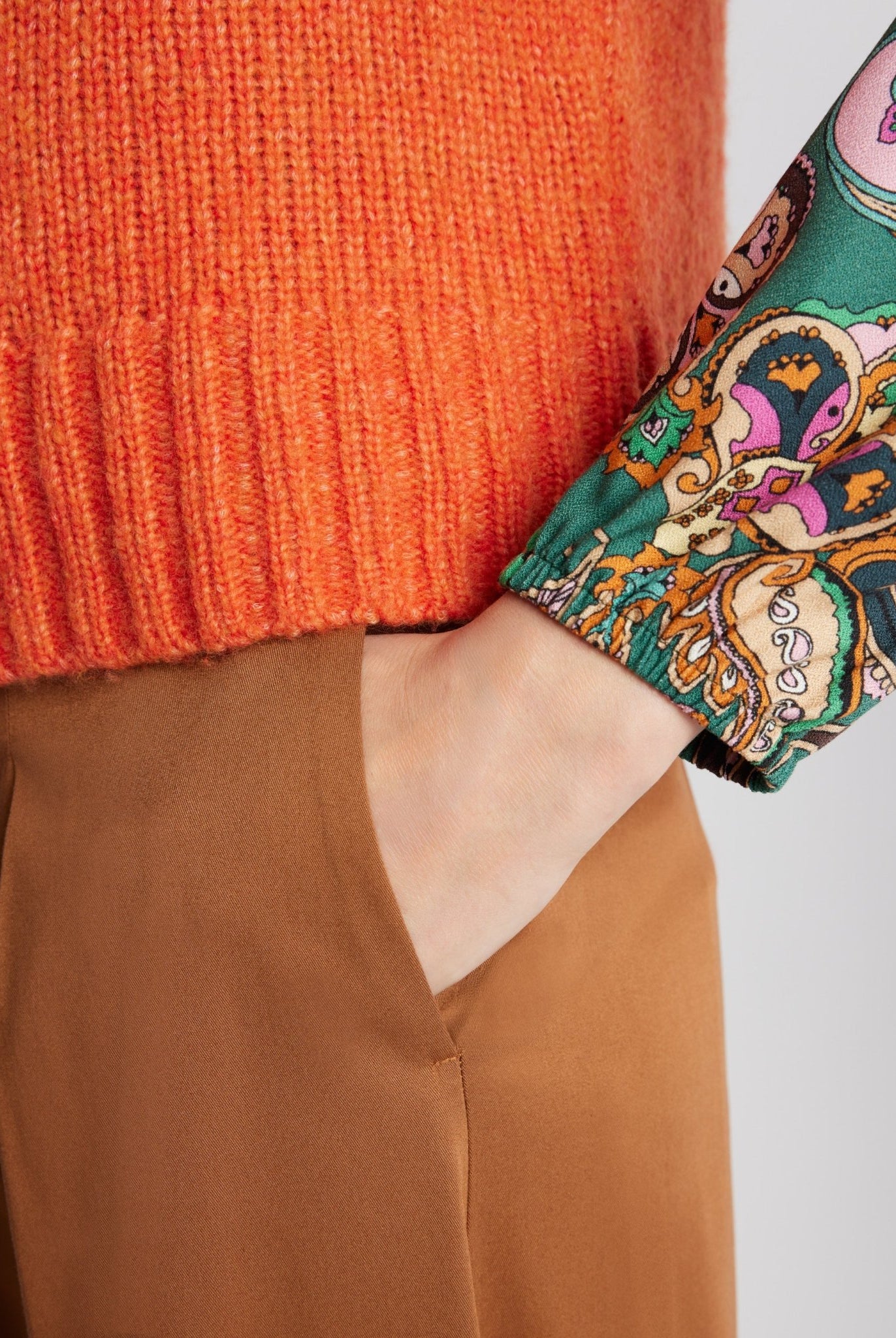 Legerer Strickpullunder DEPULI aus Schurwolle - FOX'S-Fashion