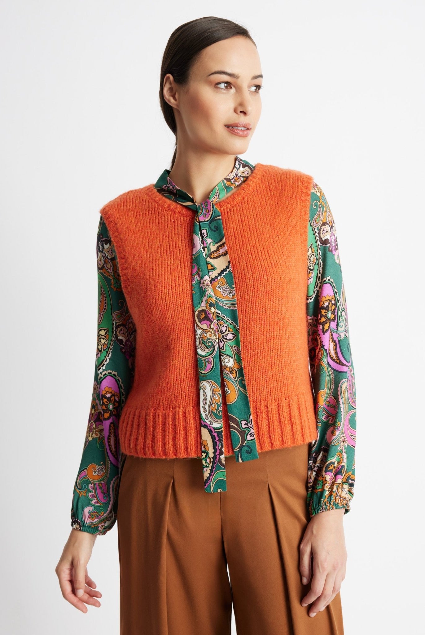 Legerer Strickpullunder DEPULI aus Schurwolle - FOX'S-Fashion