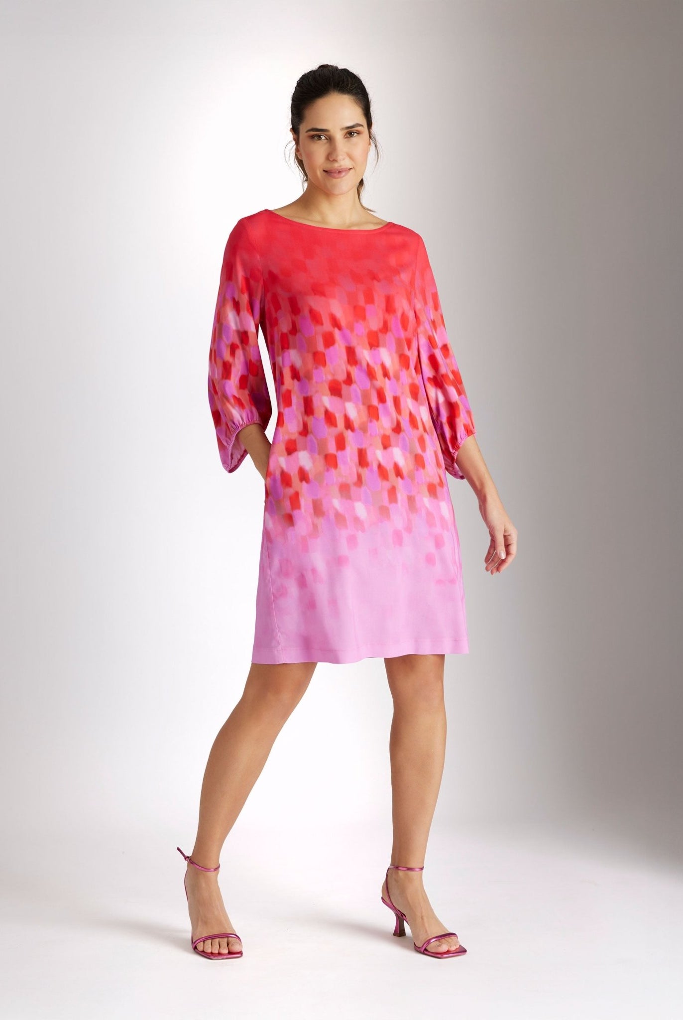 Legeres, kurzes Kleid WABLUNY aus Viskose - FOX'S - Fashion