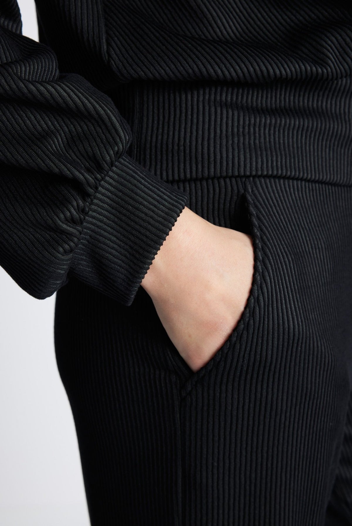 Legeres Shirt PYGMA aus fein geripptem Viskose-Mix - FOX'S-Fashion
