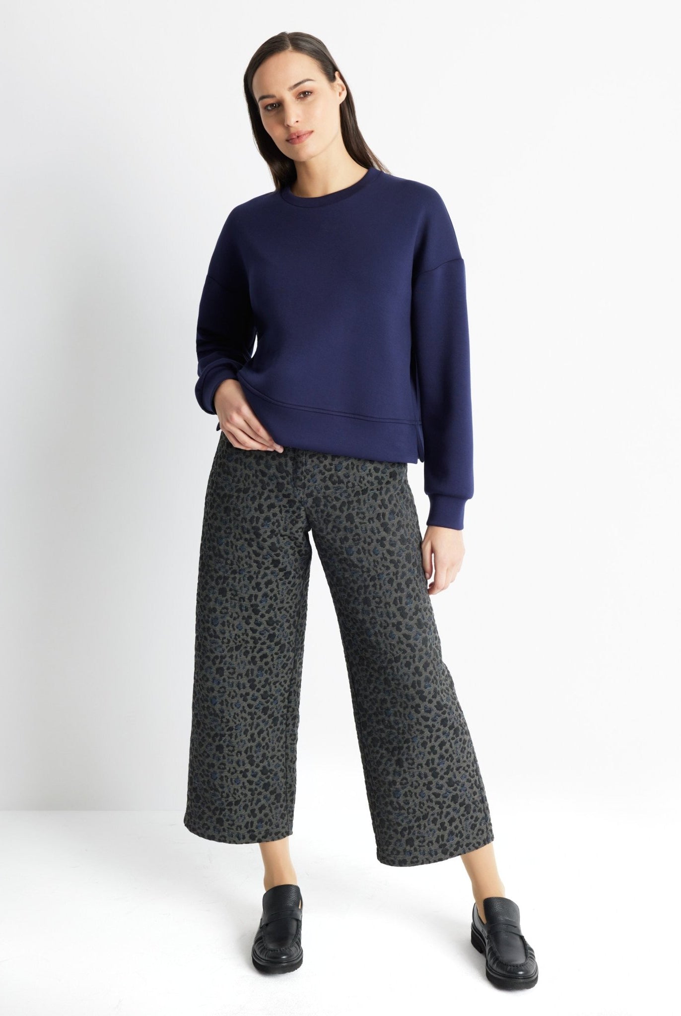 Legeres Sweatshirt NUPULI aus Viskose-Mix - FOX'S-Fashion