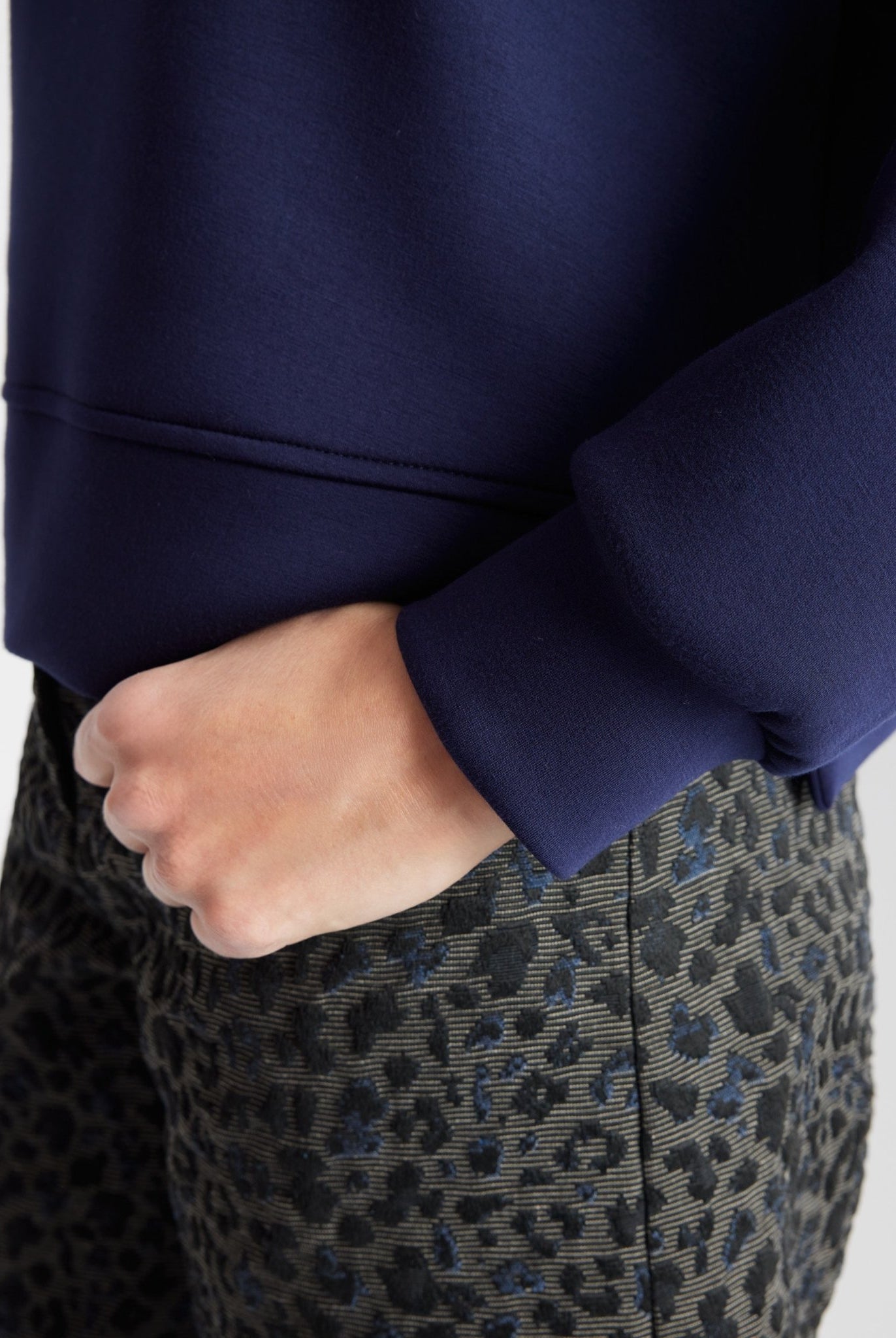 Legeres Sweatshirt NUPULI aus Viskose-Mix - FOX'S-Fashion
