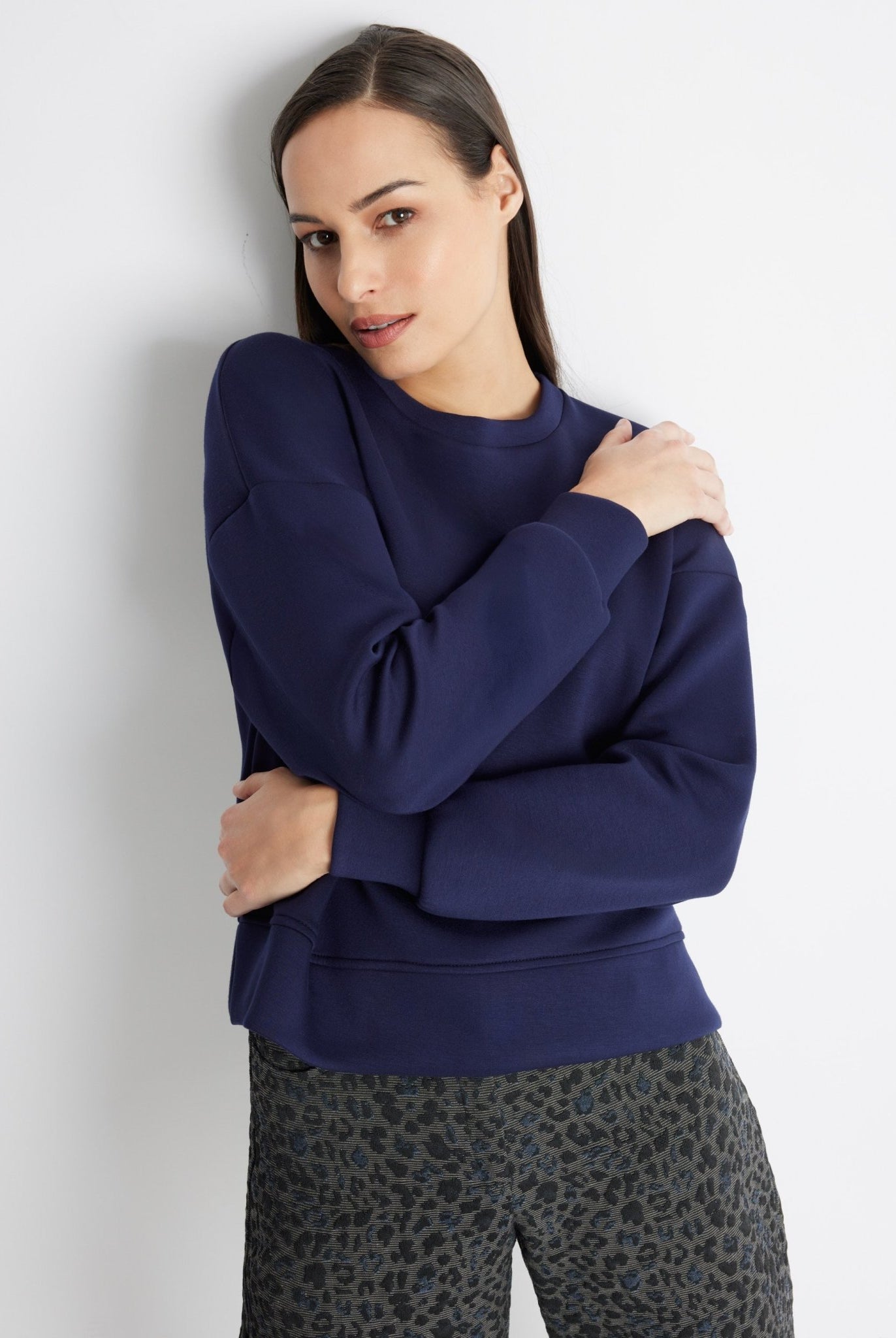 Legeres Sweatshirt NUPULI aus Viskose-Mix - FOX'S-Fashion