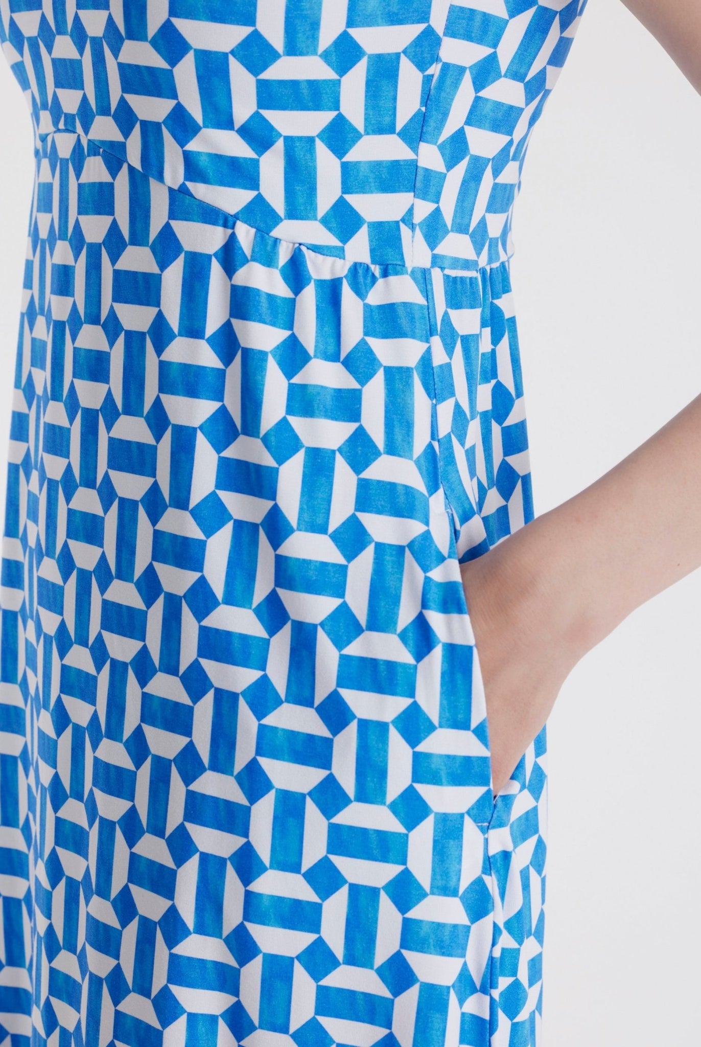 Midi - Kleid JILLY aus Viskosejersey in A - Linie - FOX'S - Fashion