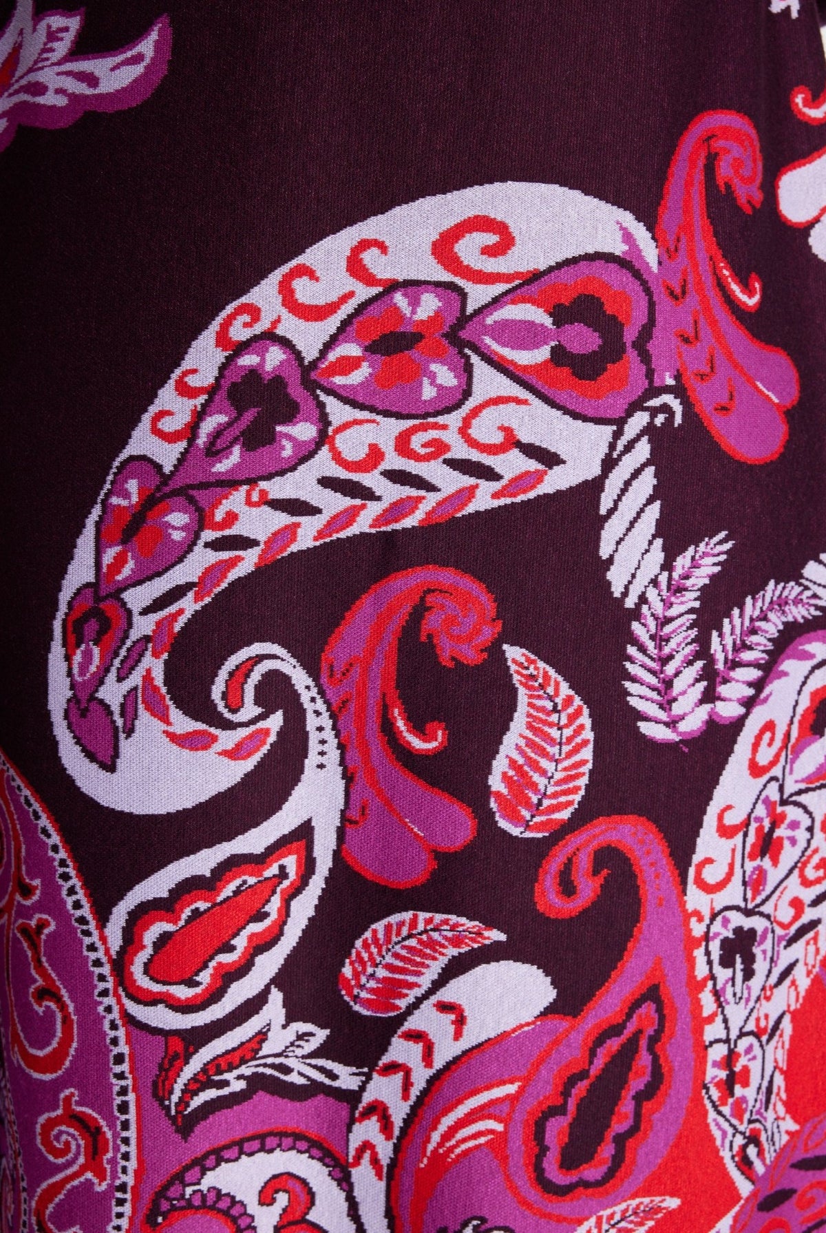 Midi-Kleid YIQUINA aus Feinstrickjersey in A-Linie - FOX'S-Fashion