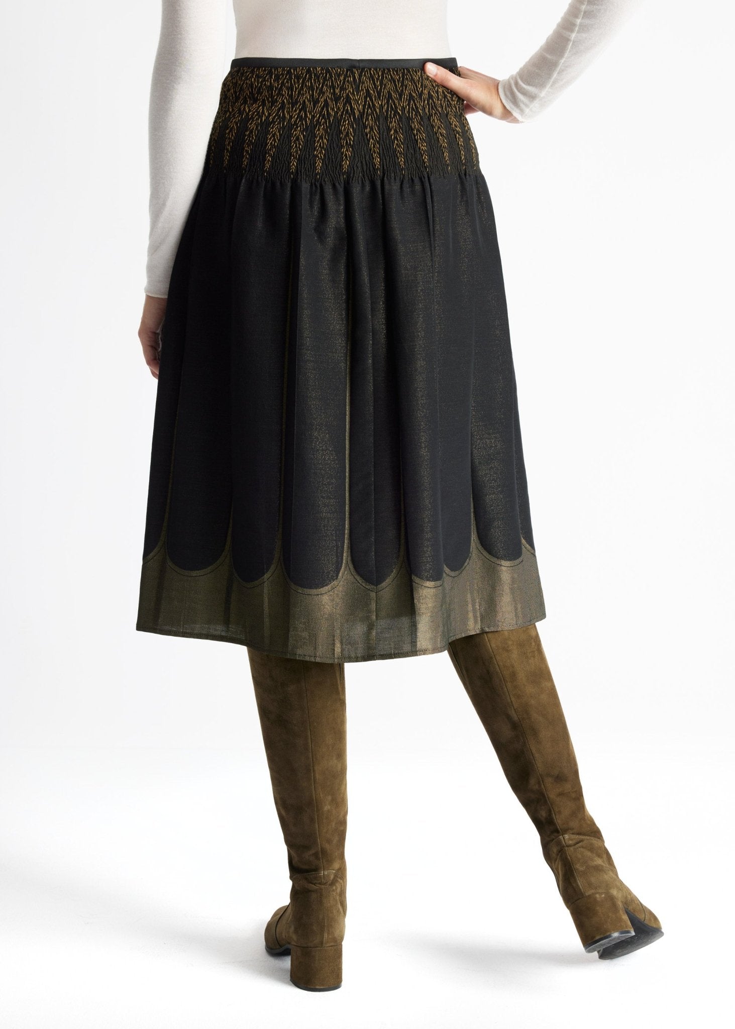 One Size Rock LEPLIRO-W aus Baumwoll-Mix in Midi-Länge - FOX'S-Fashion