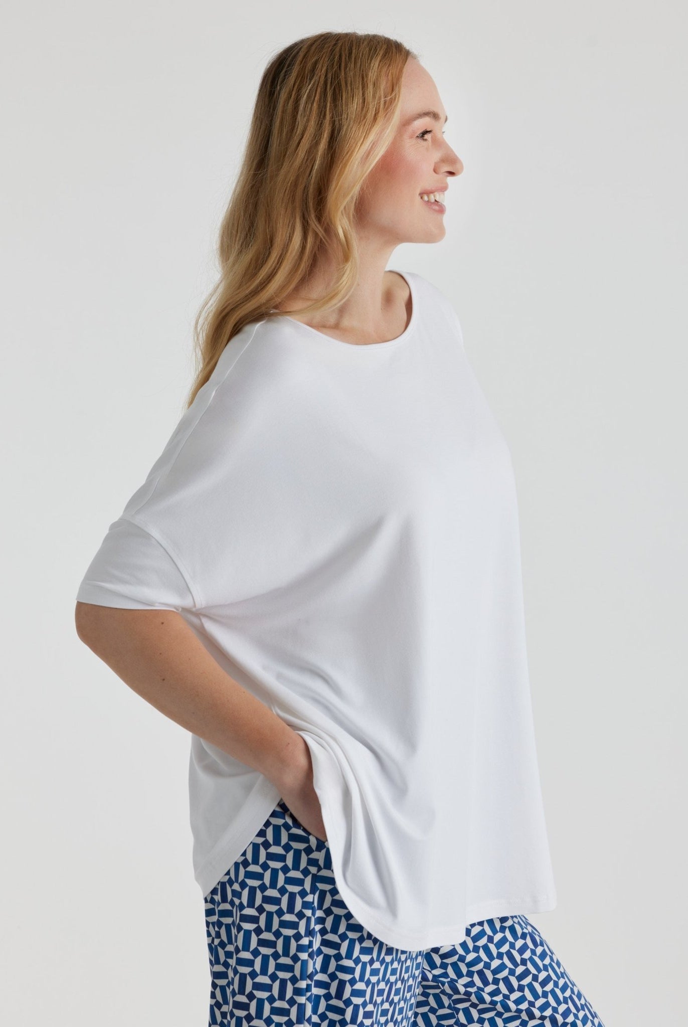 Oversized Shirt CEHOJA aus softem Viskosejersey - FOX'S - Fashion
