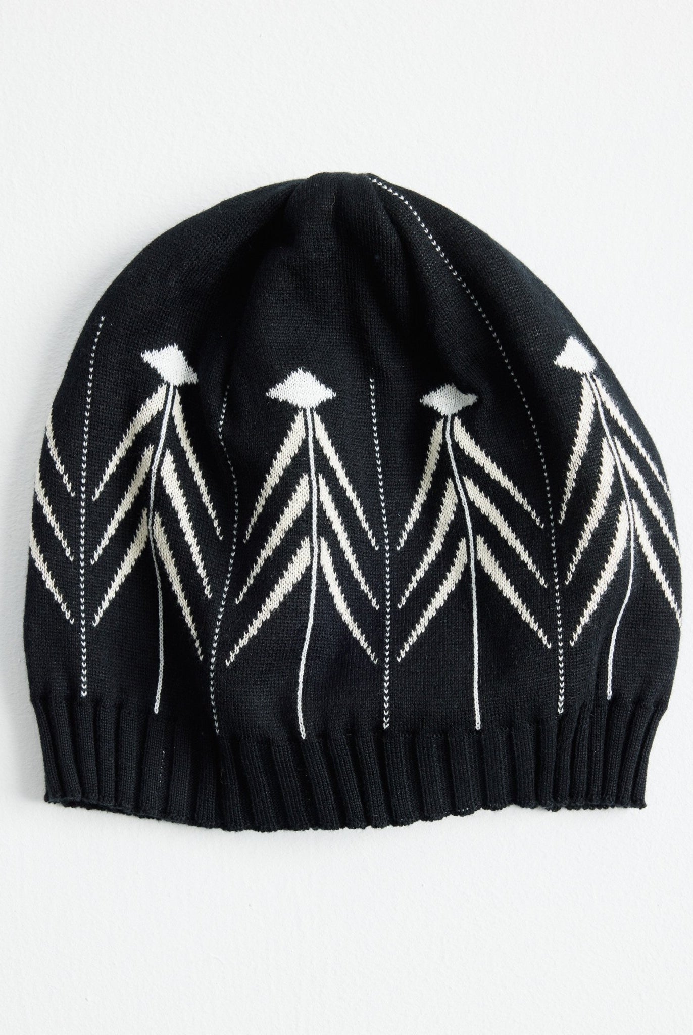 Schmale Strickmütze DAMULA aus Baumwoll-Mix - FOX'S-Fashion