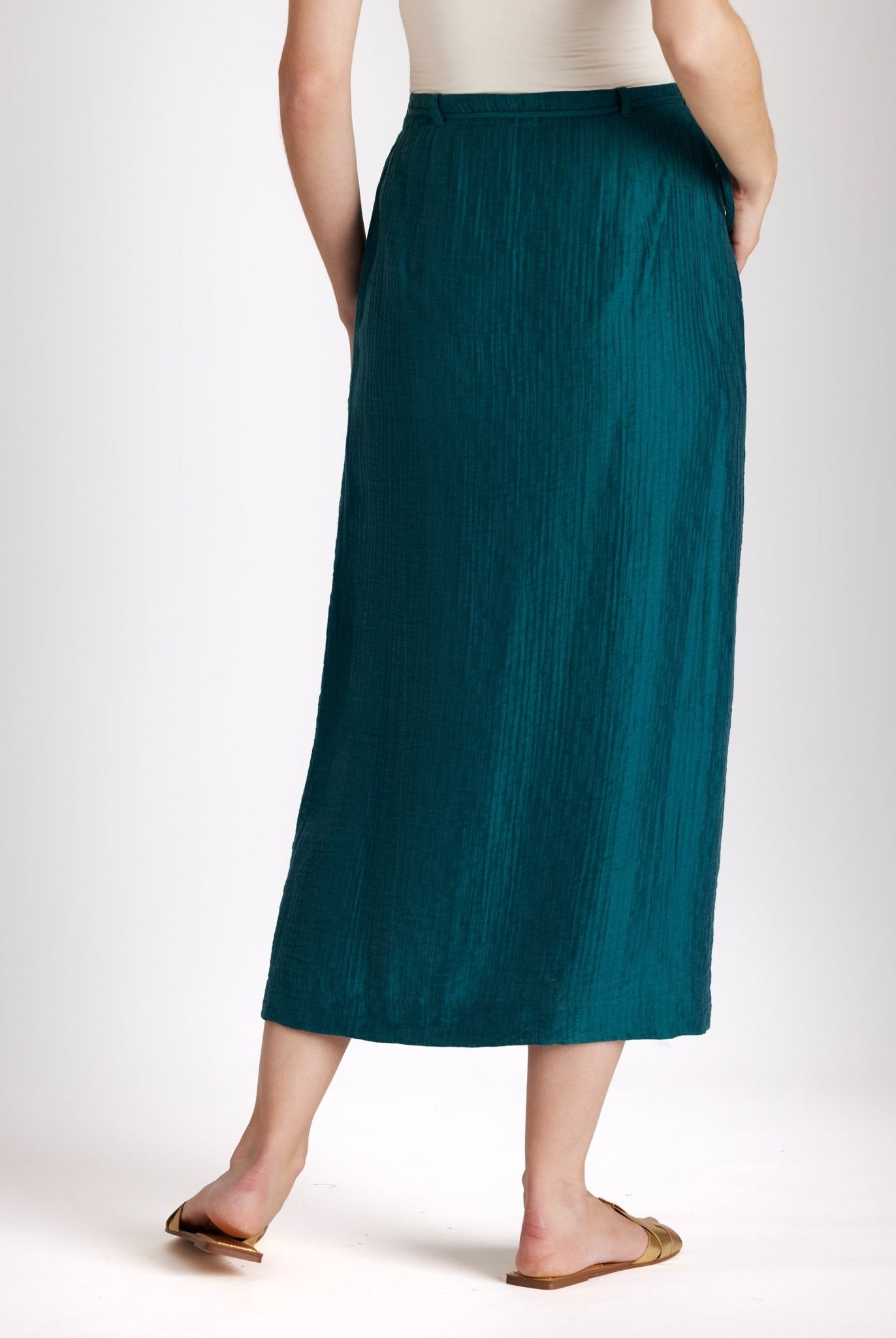 Schmaler Midi - Rock NAWIKORO aus Viskose - Lyocell - Mix - FOX'S - Fashion